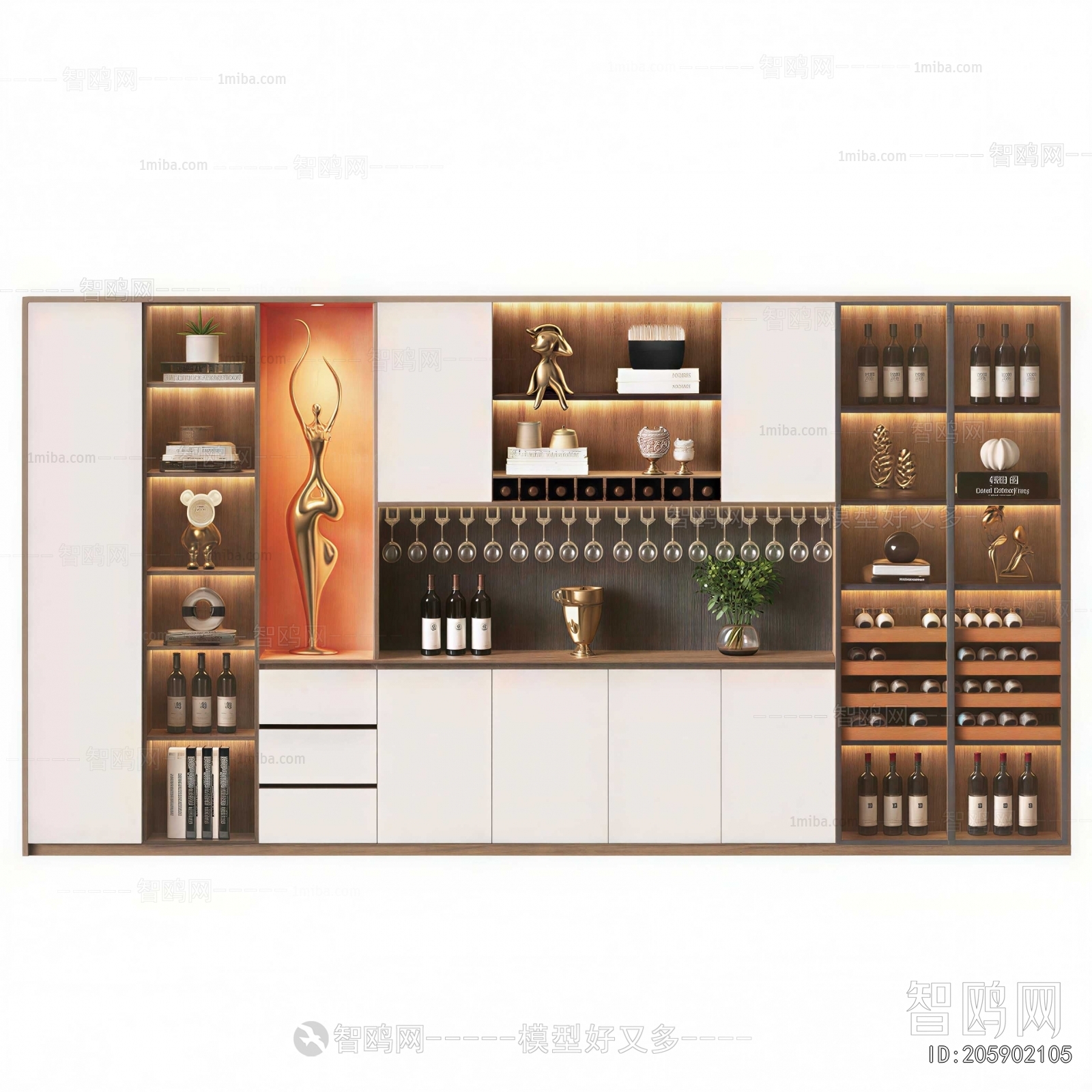 Modern Wine Cabinet