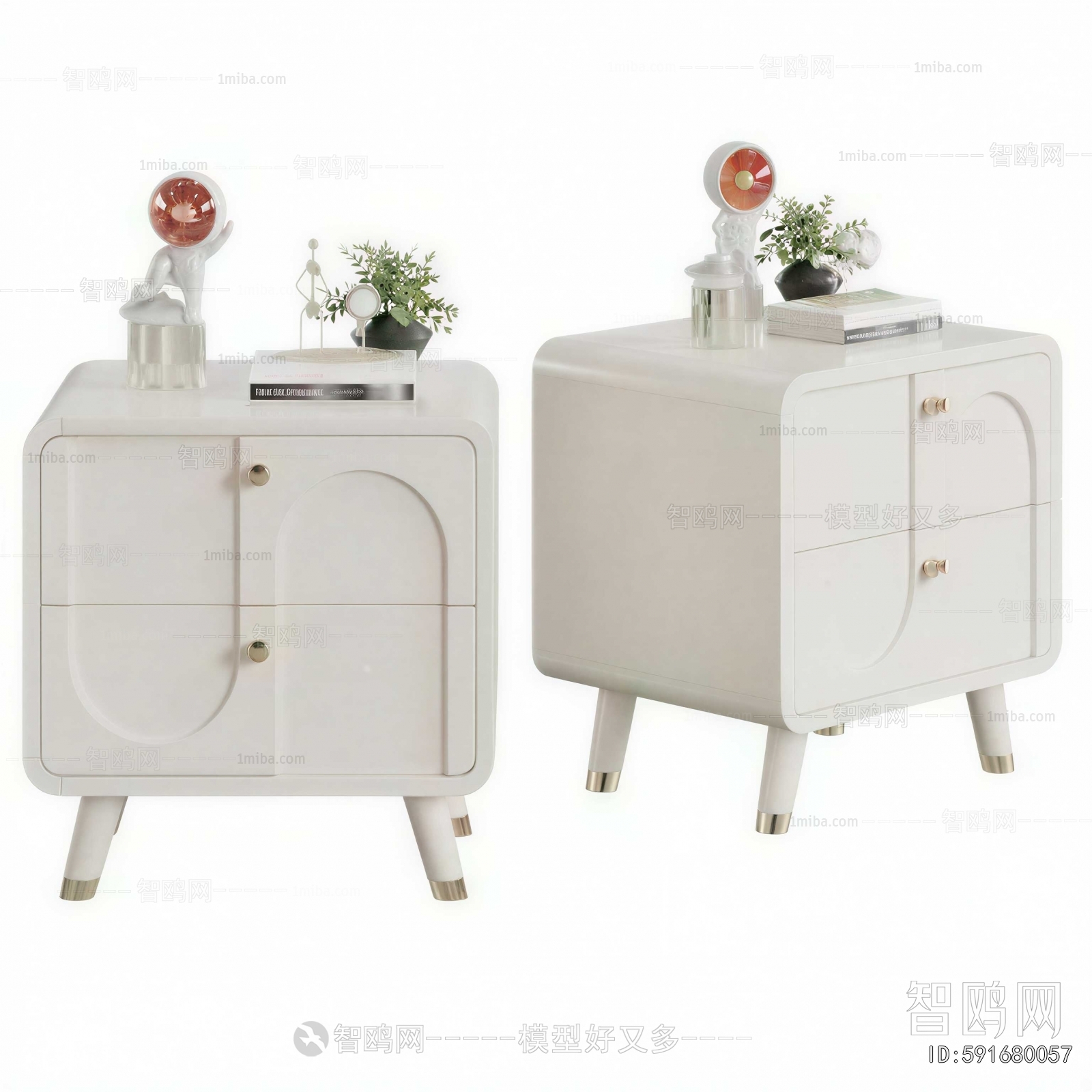 Modern Bedside Cupboard