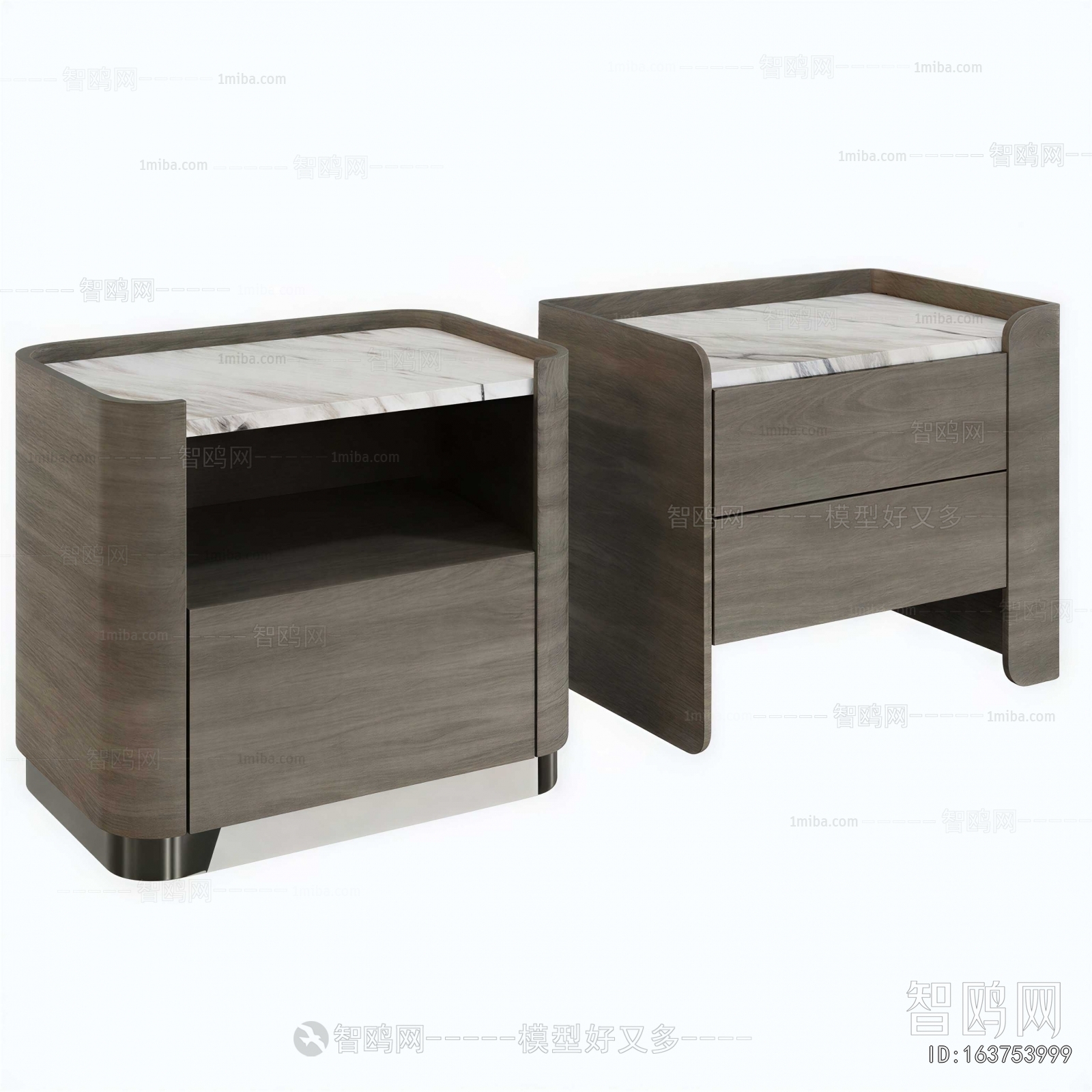 Modern Bedside Cupboard