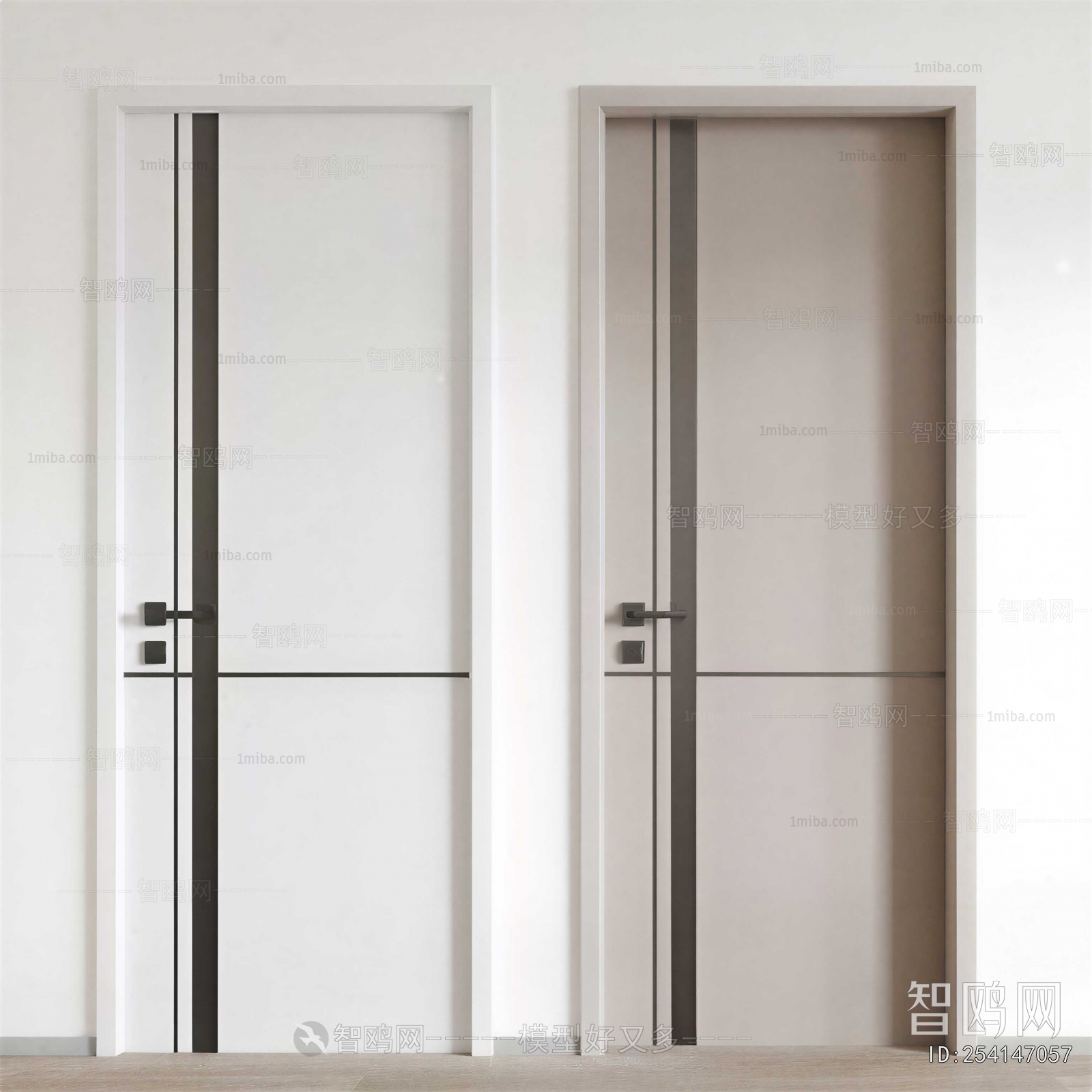 Modern Single Door