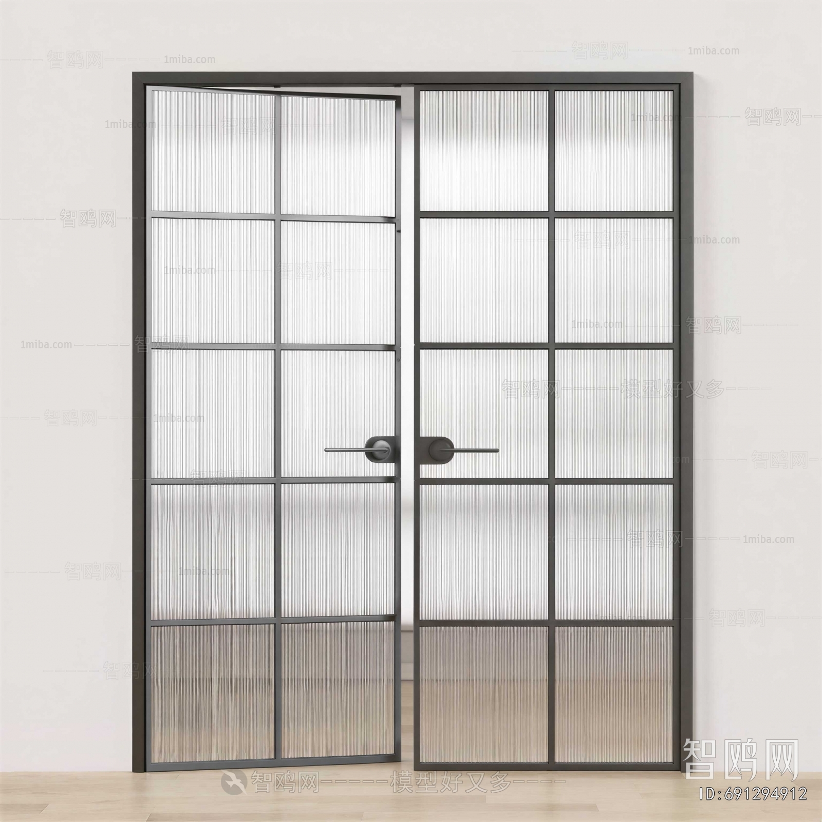 Modern Double Door