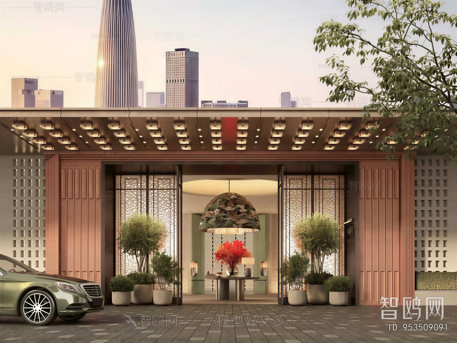 Modern Facade Element