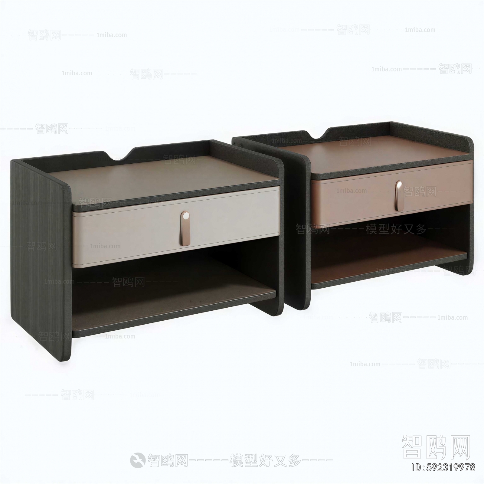 Modern Bedside Cupboard