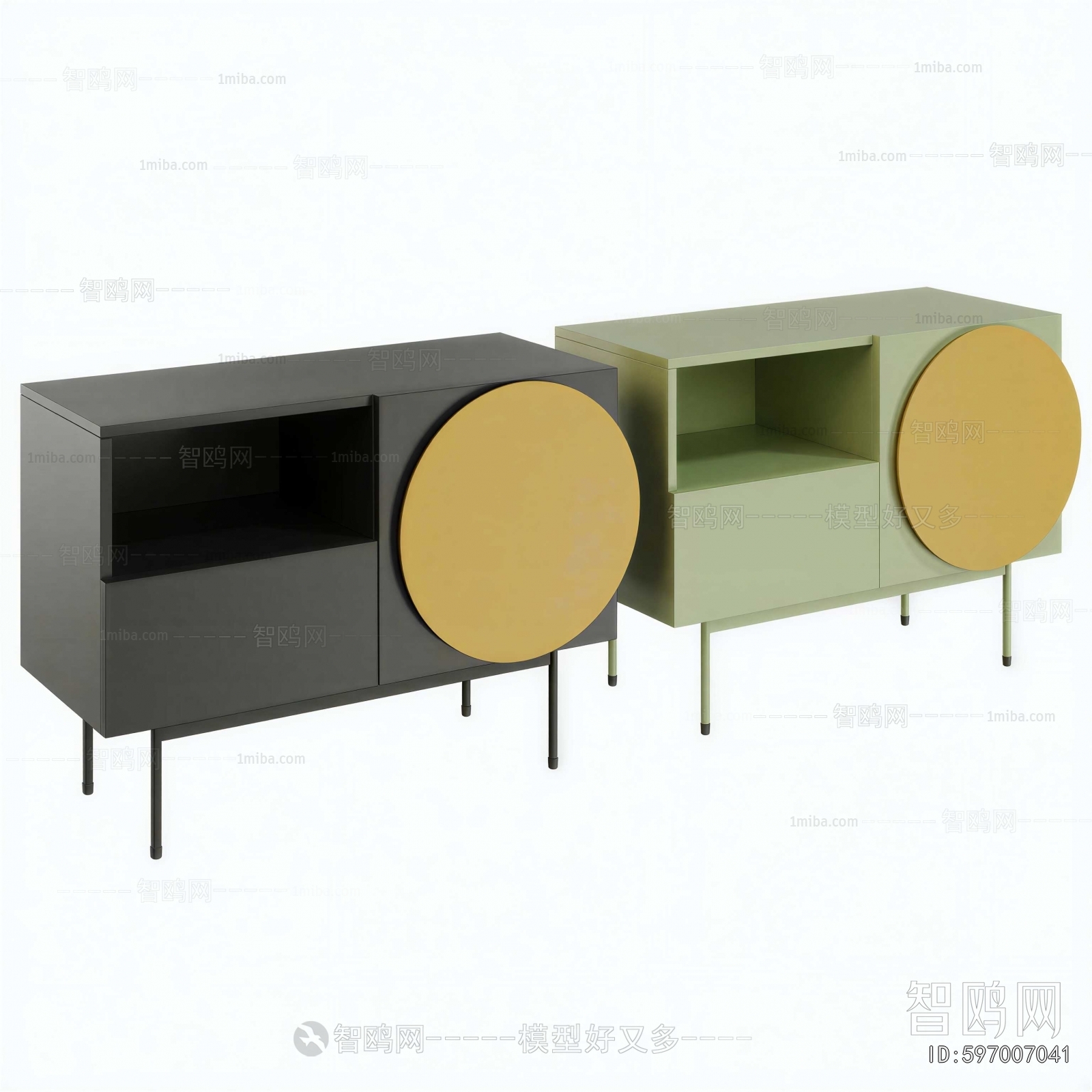 Modern Side Cabinet