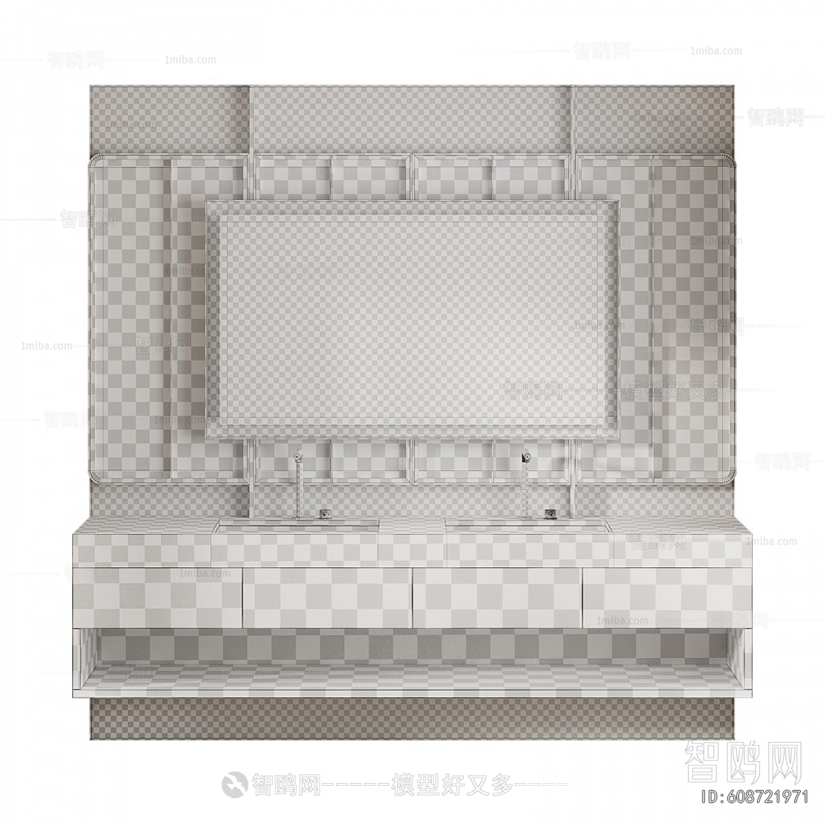 Modern Bathroom Cabinet