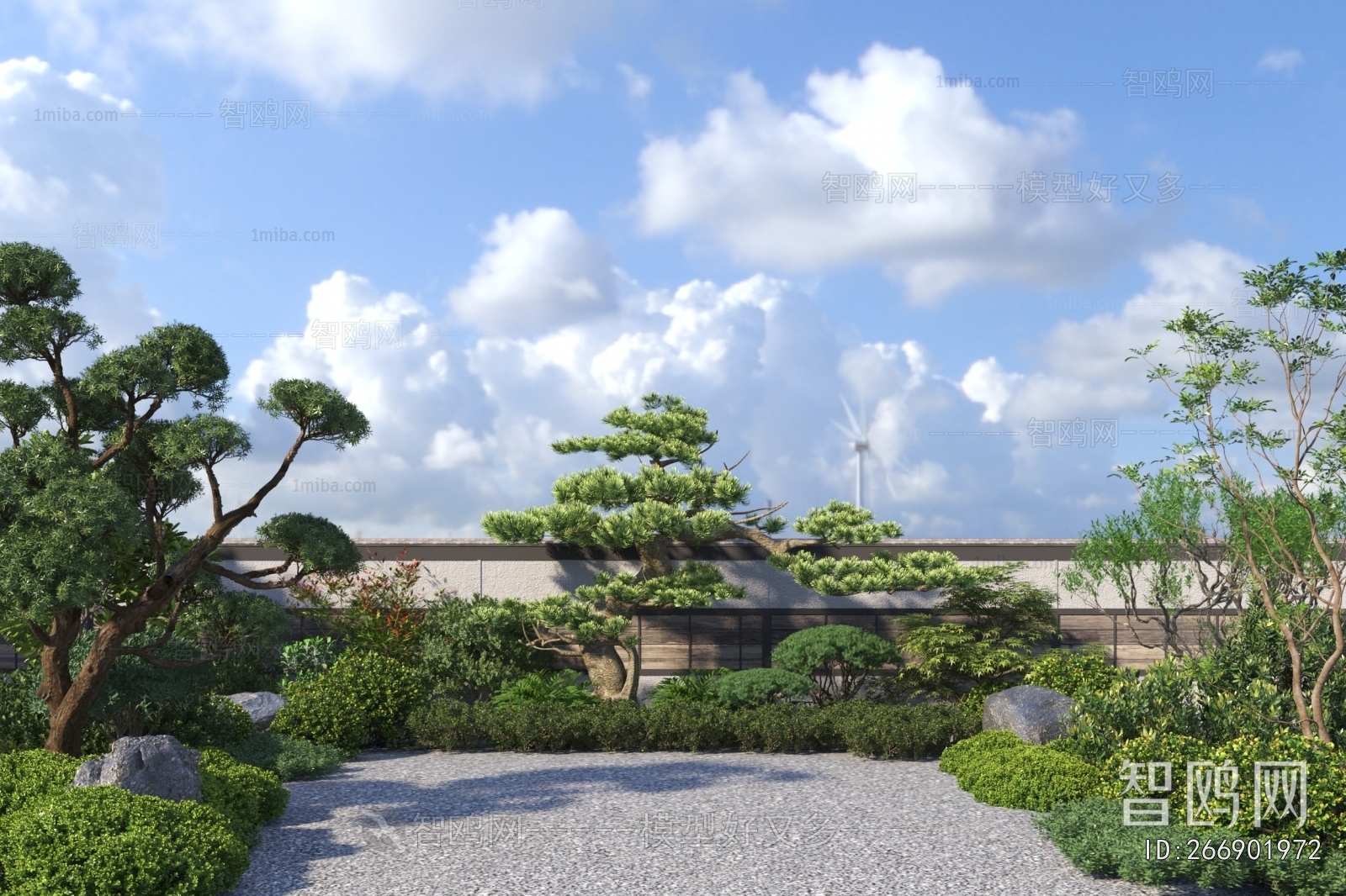 Modern Courtyard/landscape