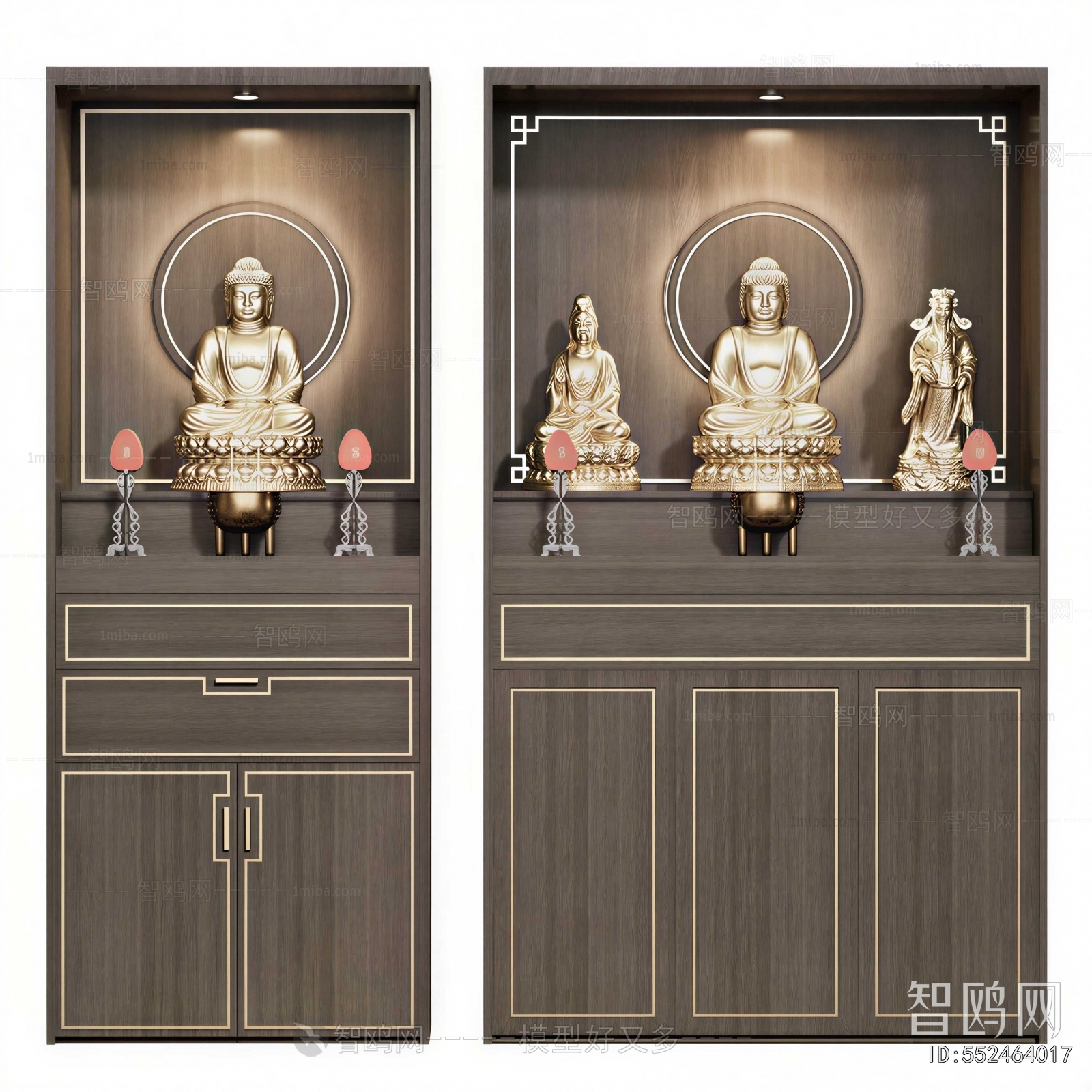 New Chinese Style Buddhist Niche
