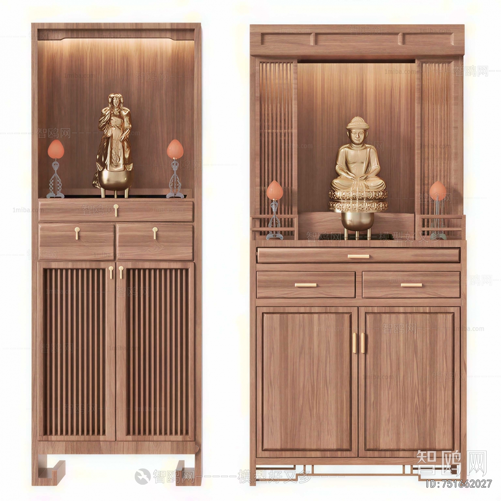 New Chinese Style Buddhist Niche