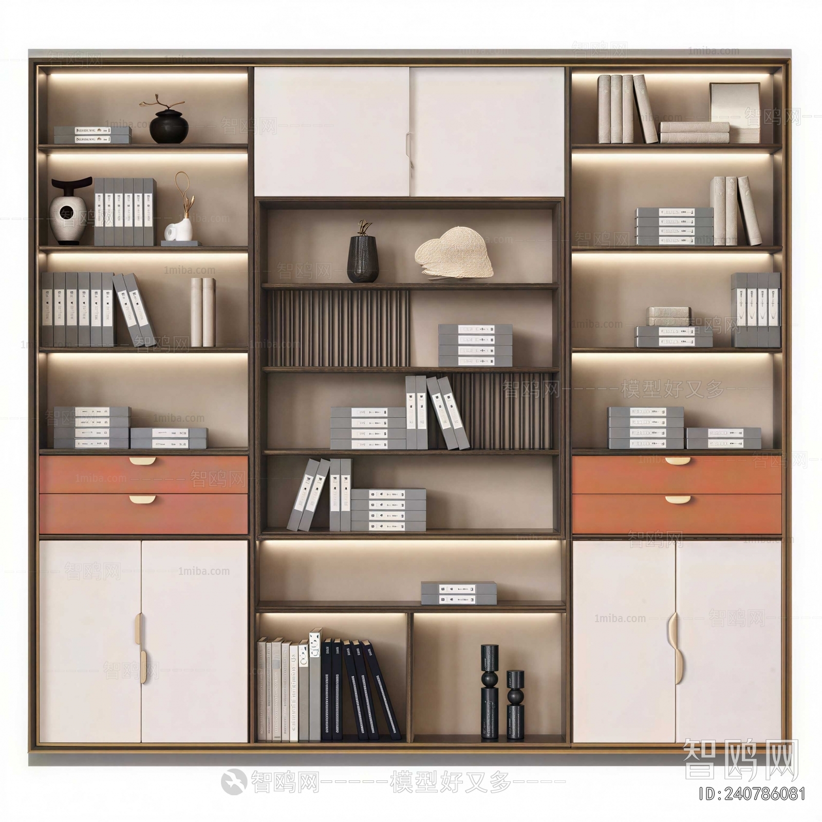 New Chinese Style Bookcase