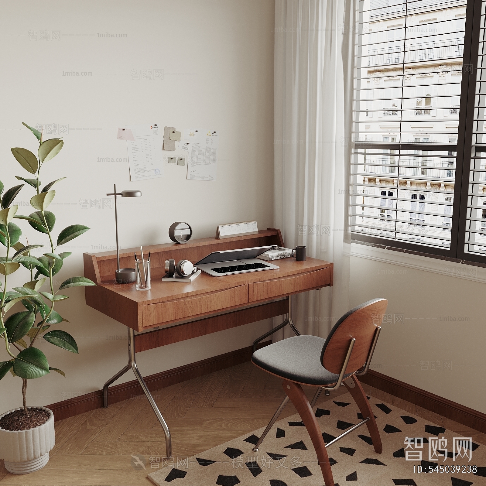 Modern Computer Desk And Chair