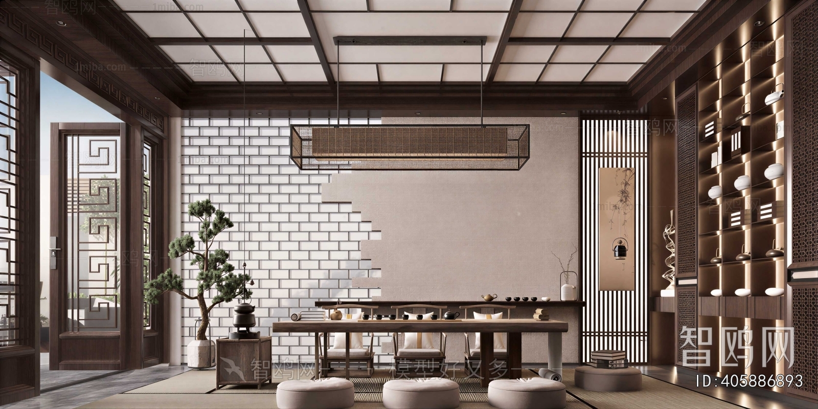 New Chinese Style Tea House