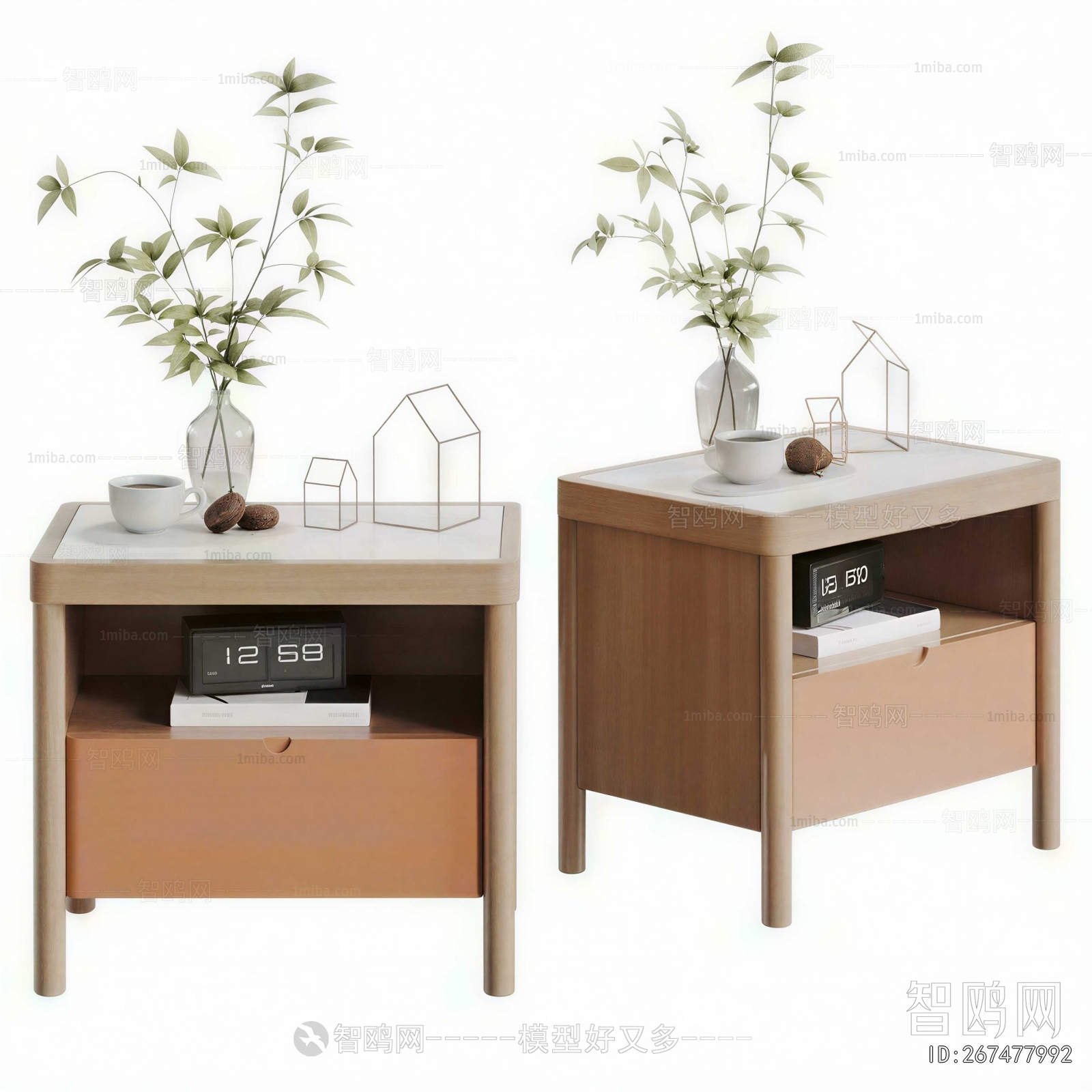 Modern Bedside Cupboard