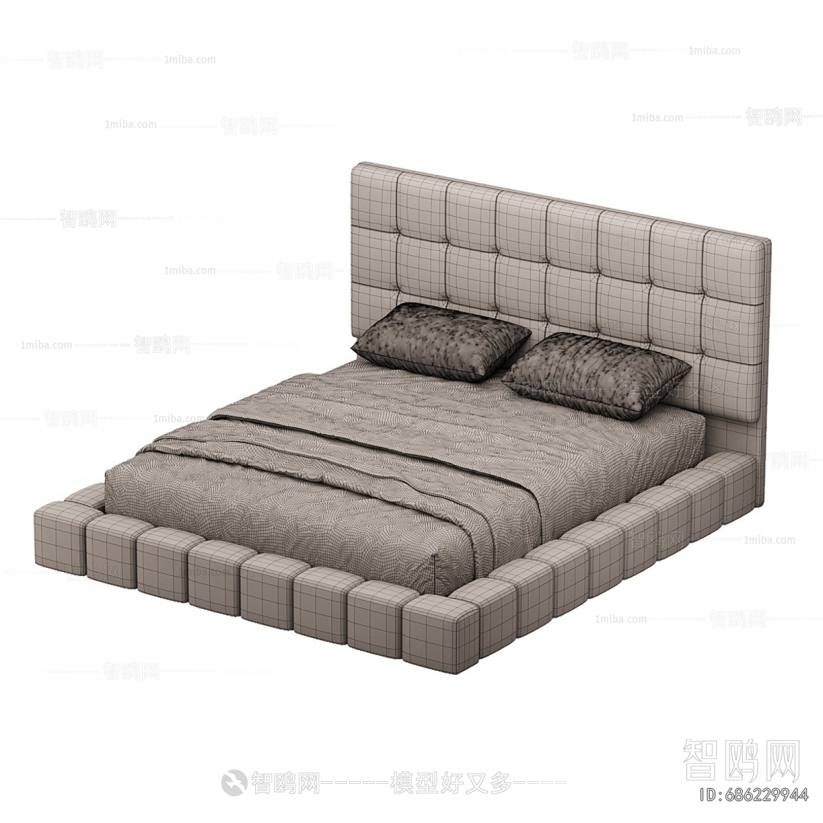 Modern Double Bed