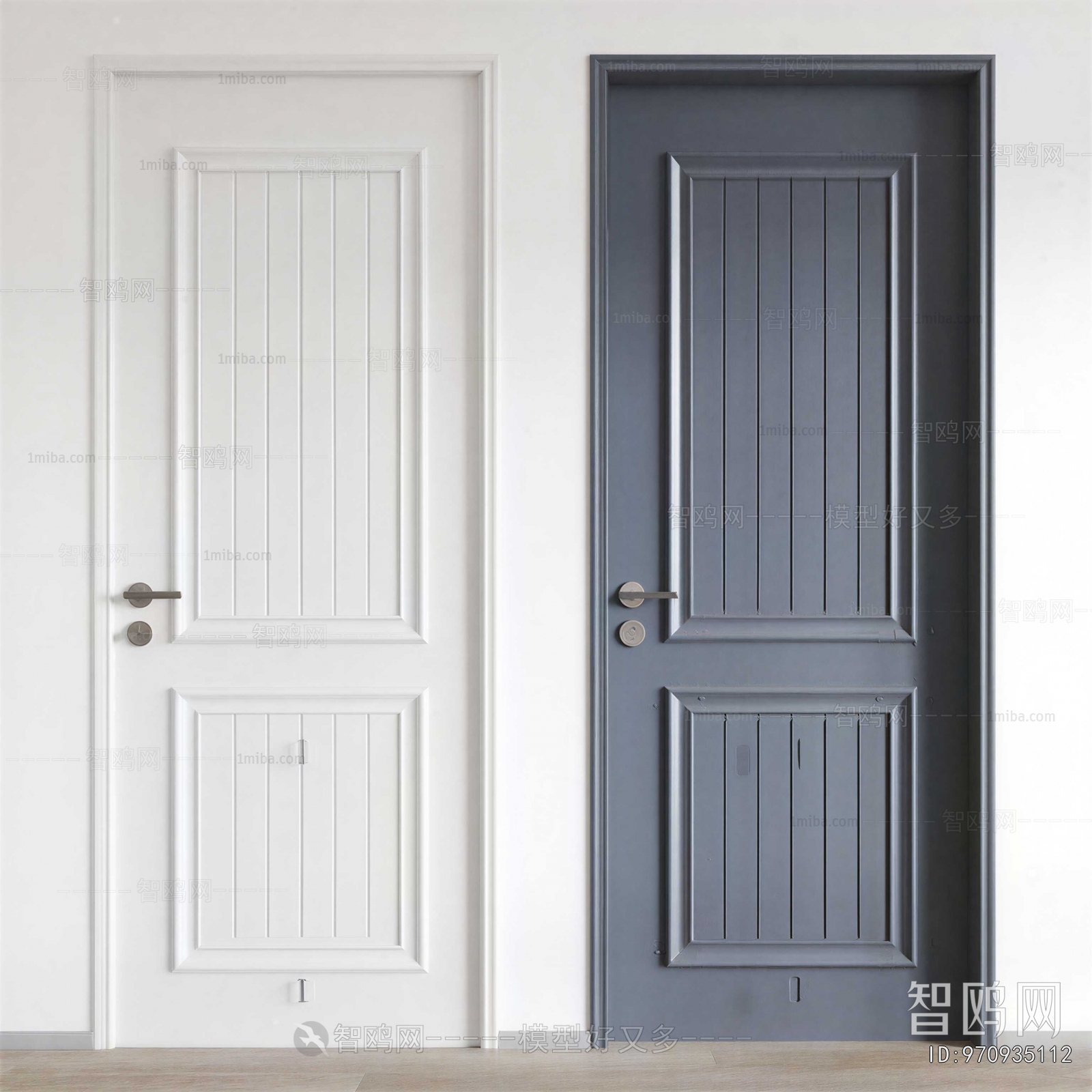 Modern Single Door