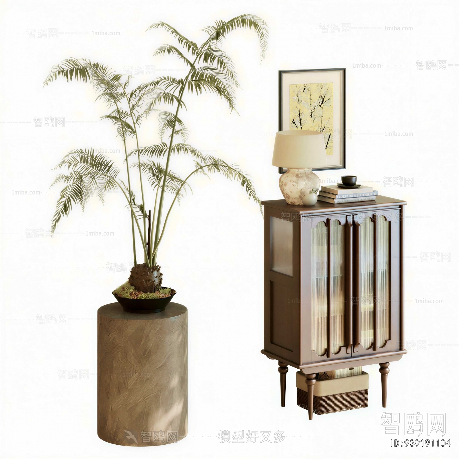 New Chinese Style Decorative Cabinet