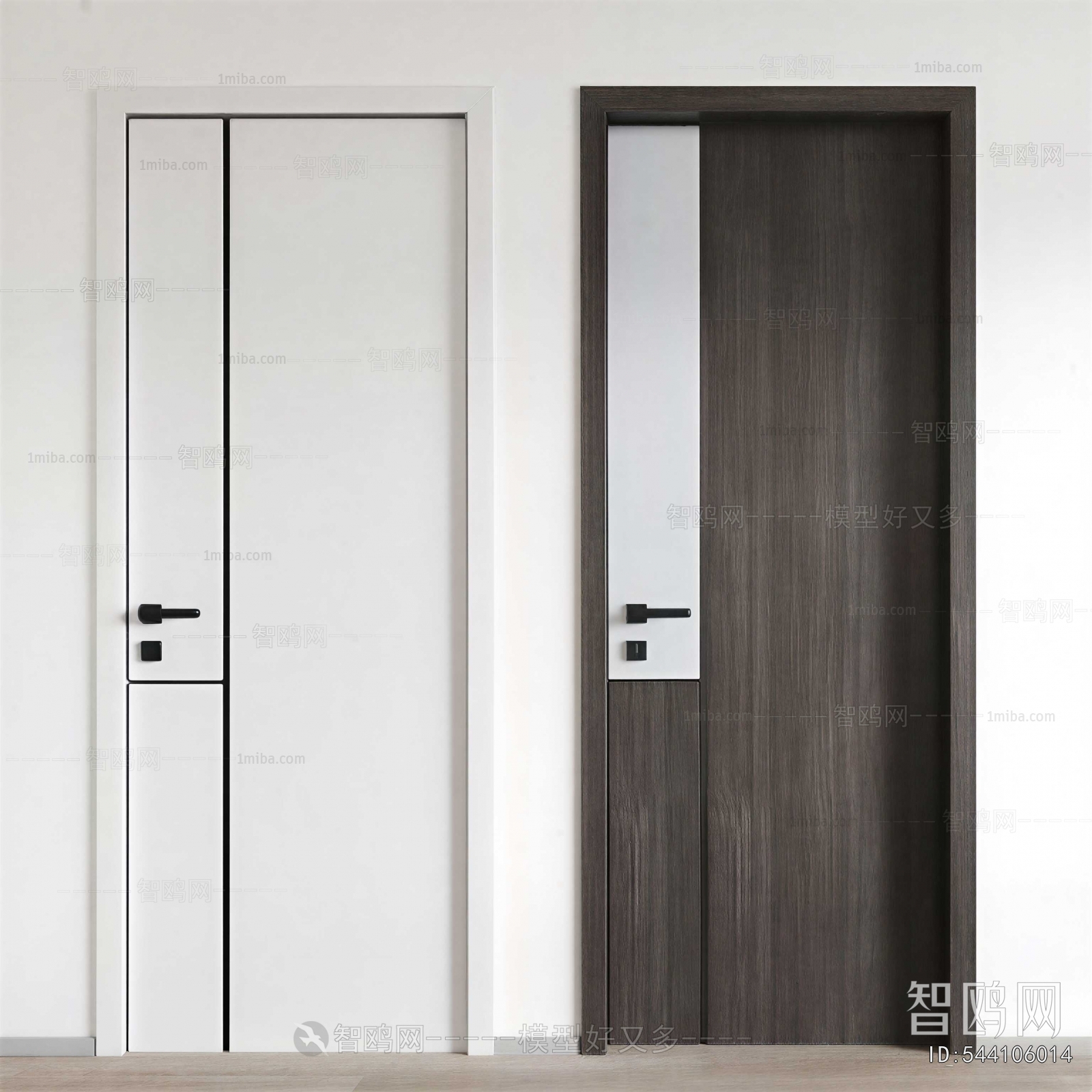 Modern Single Door