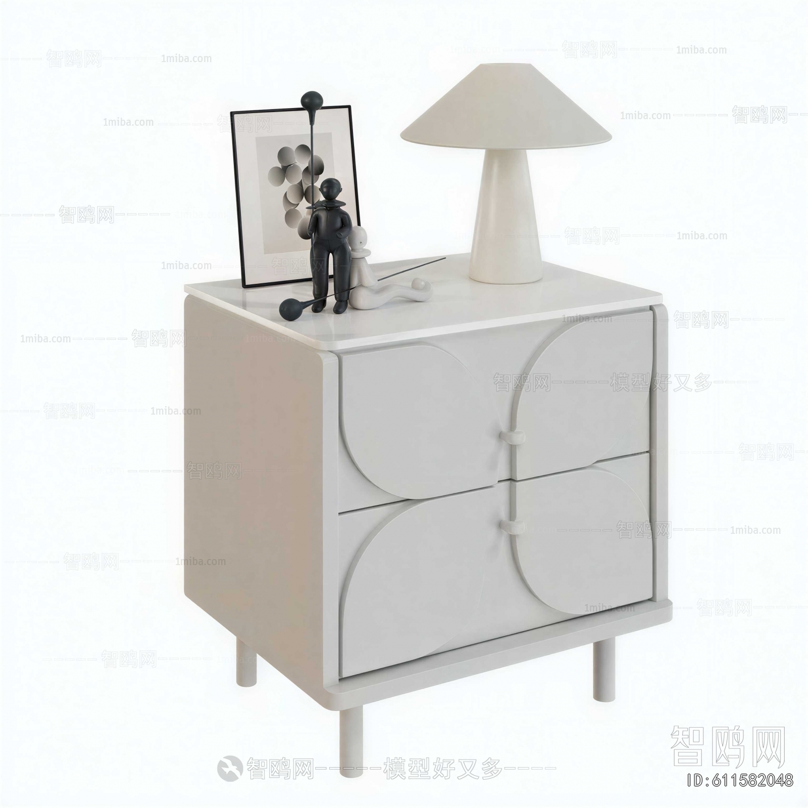 Modern Bedside Cupboard