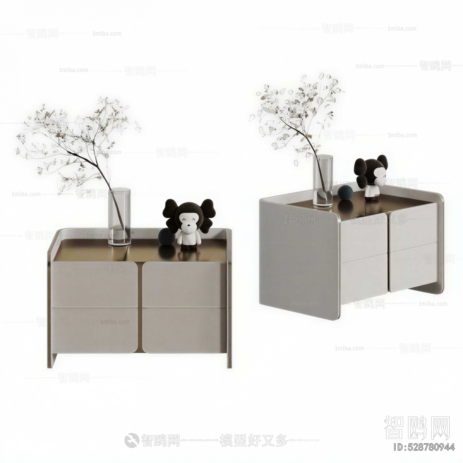 Modern Bedside Cupboard