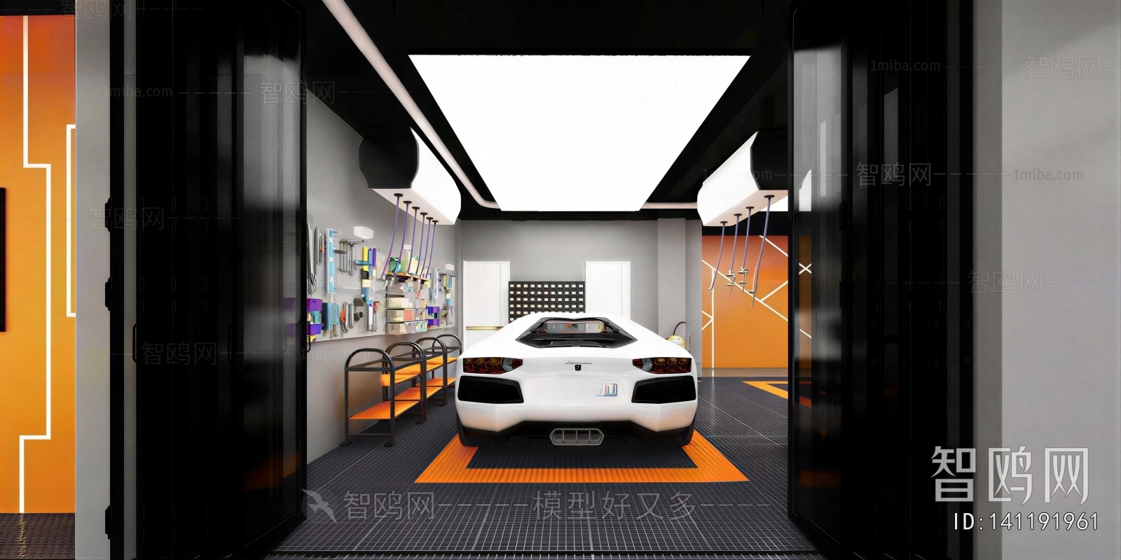 Modern Automobile Repair Shop