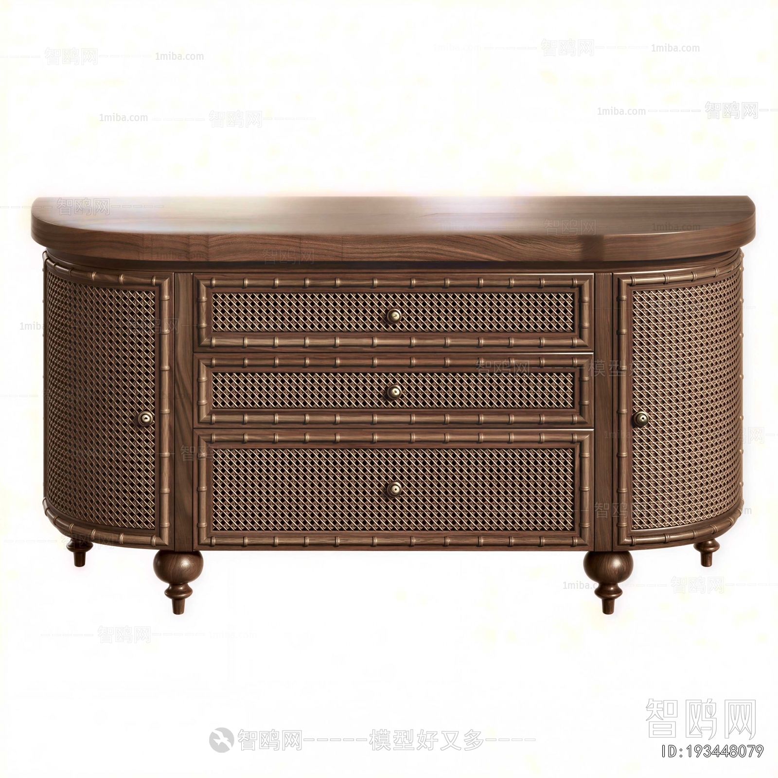 French Style Side Cabinet