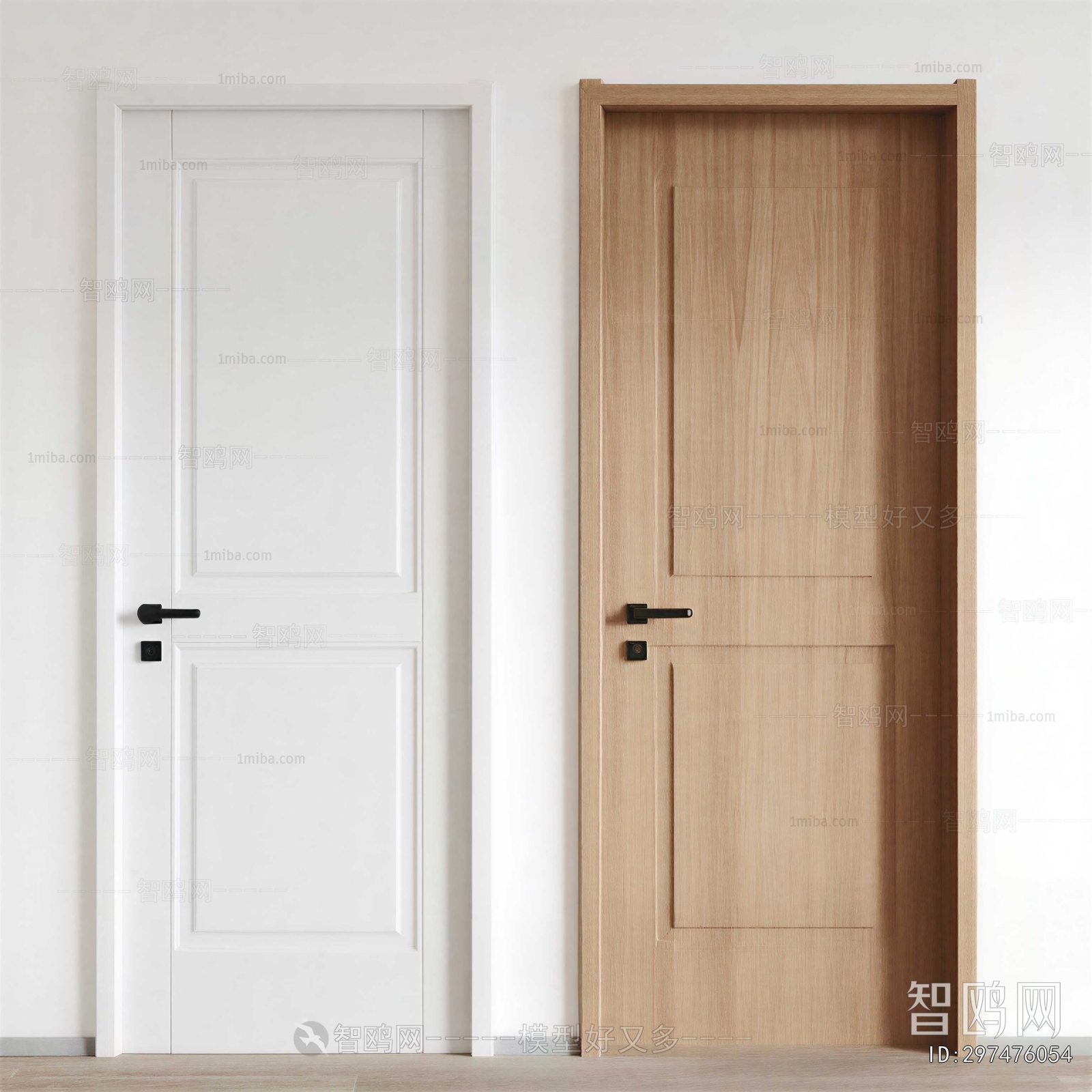Modern Single Door