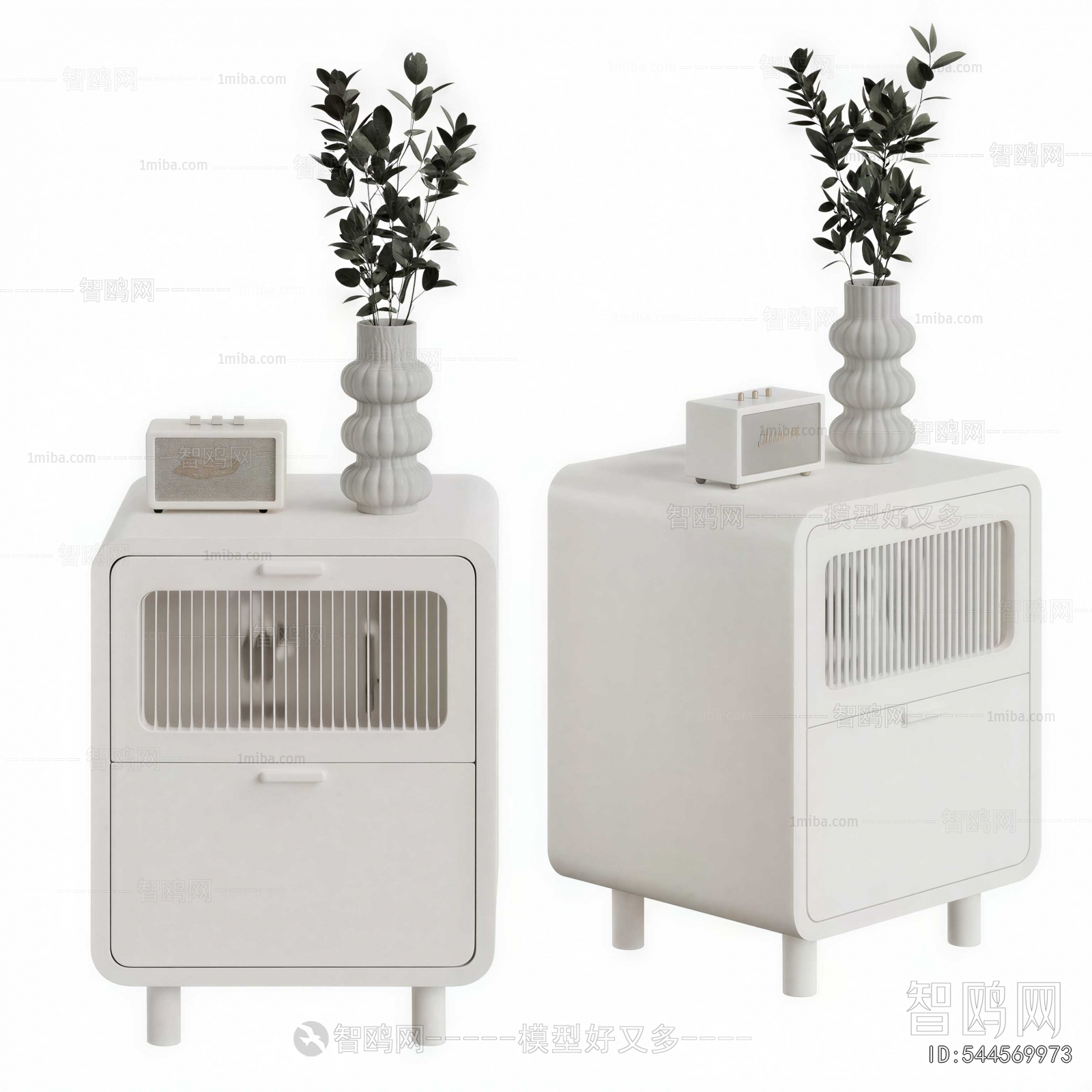 Modern Bedside Cupboard