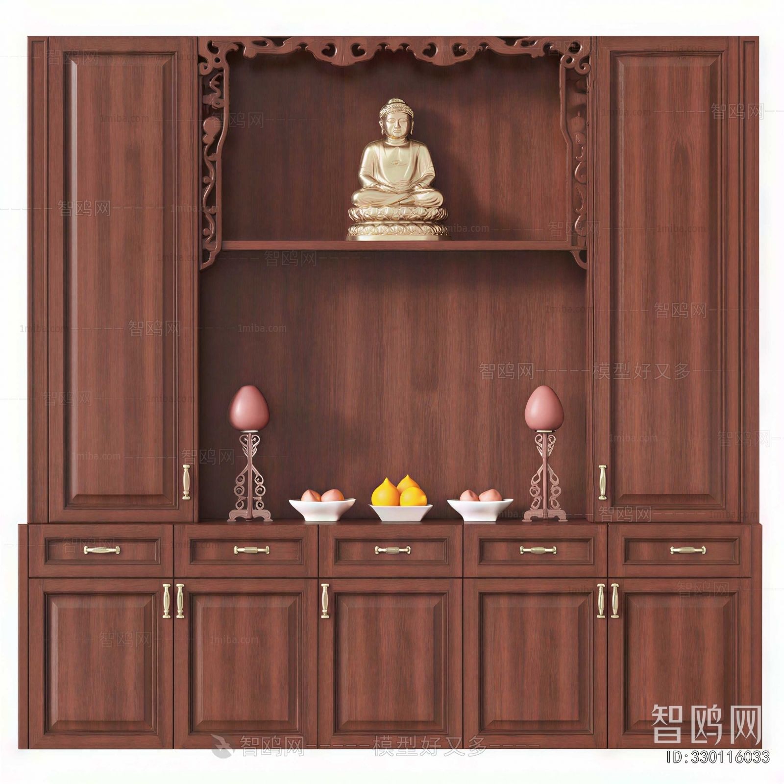 New Chinese Style Buddhist Niche