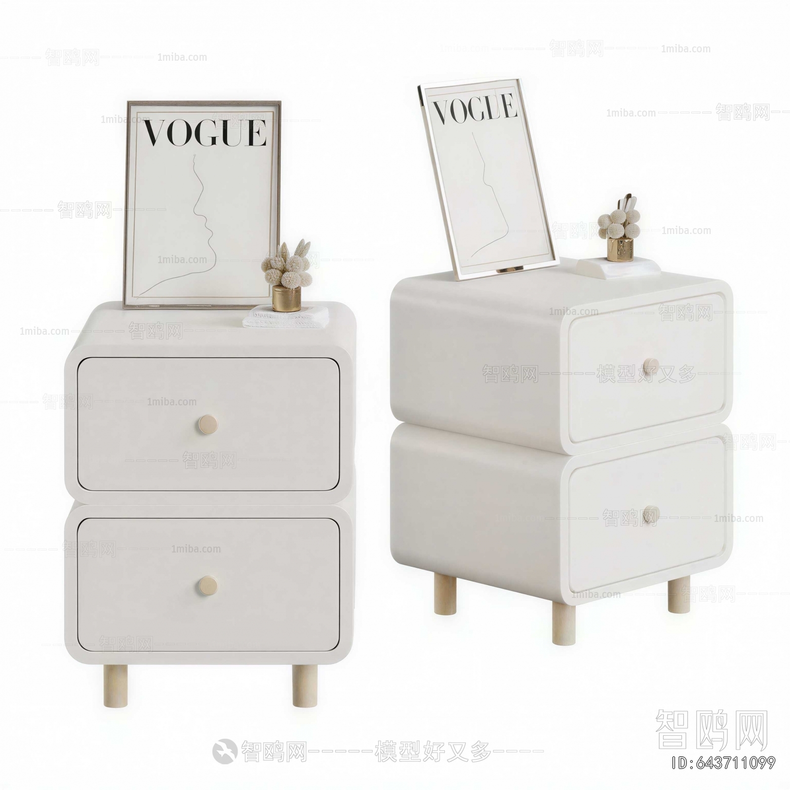 Modern Bedside Cupboard