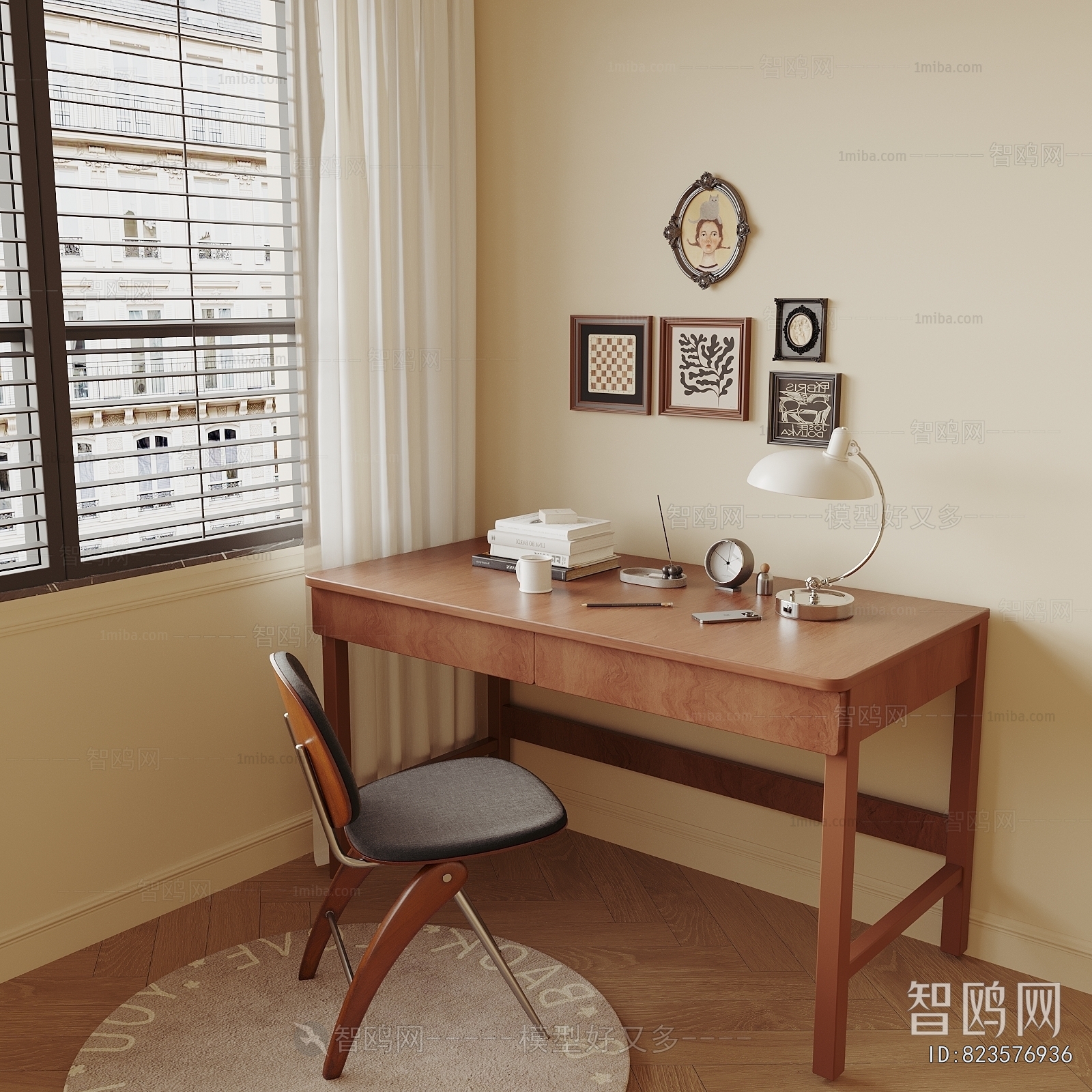 Modern Computer Desk And Chair