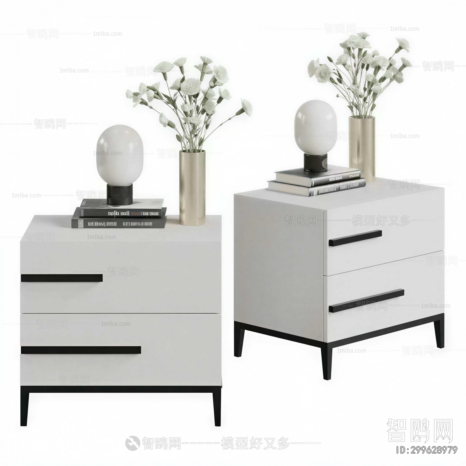 Modern Bedside Cupboard