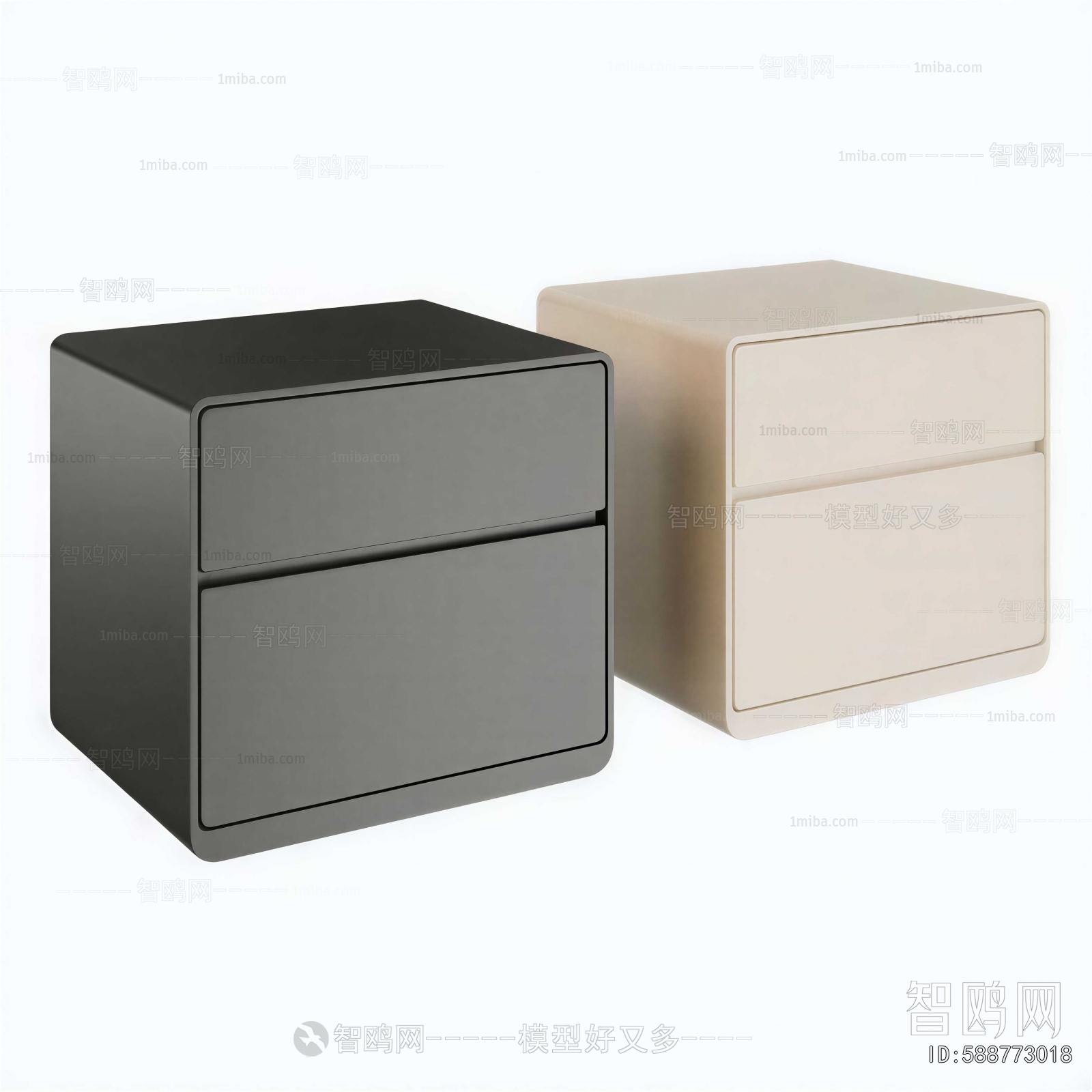 Modern Bedside Cupboard