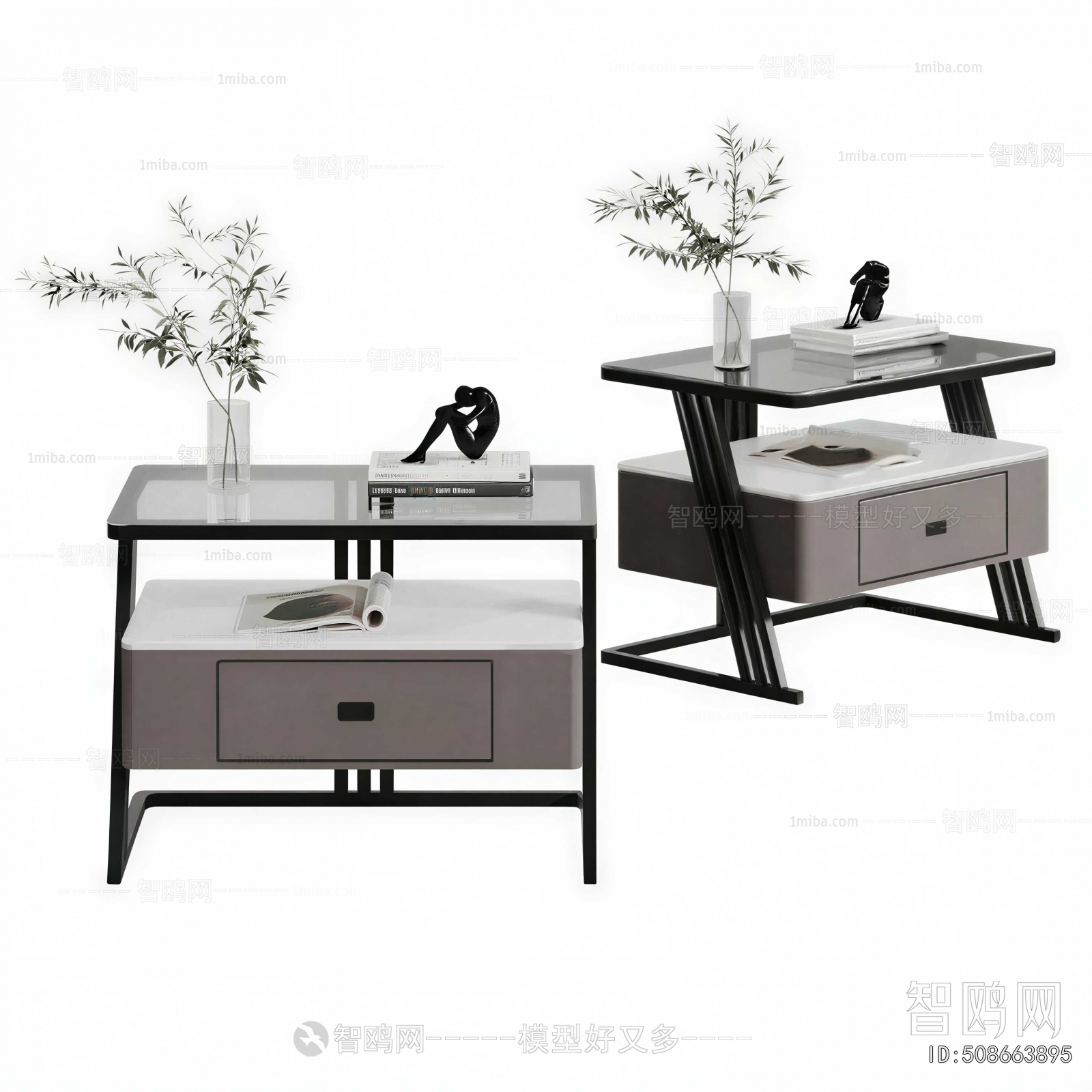 Modern Bedside Cupboard