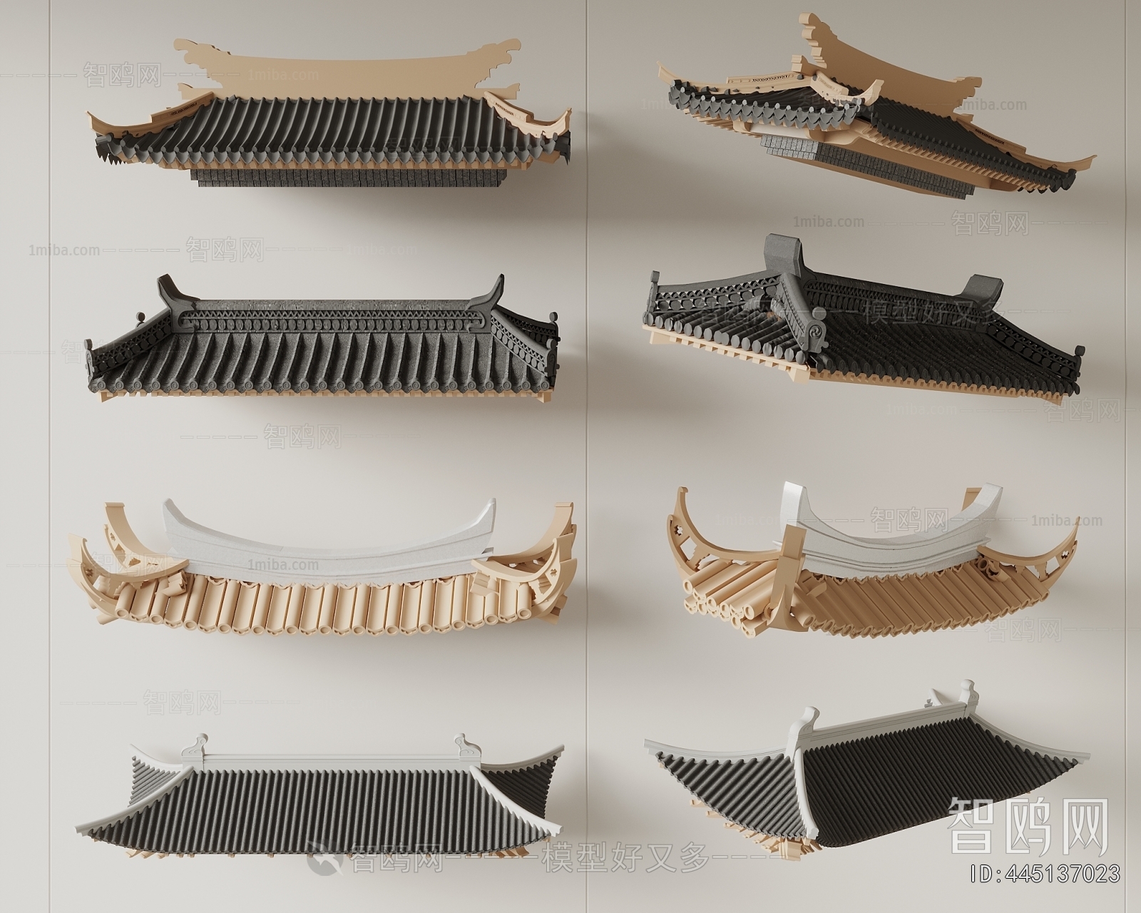 Chinese Style Building Component