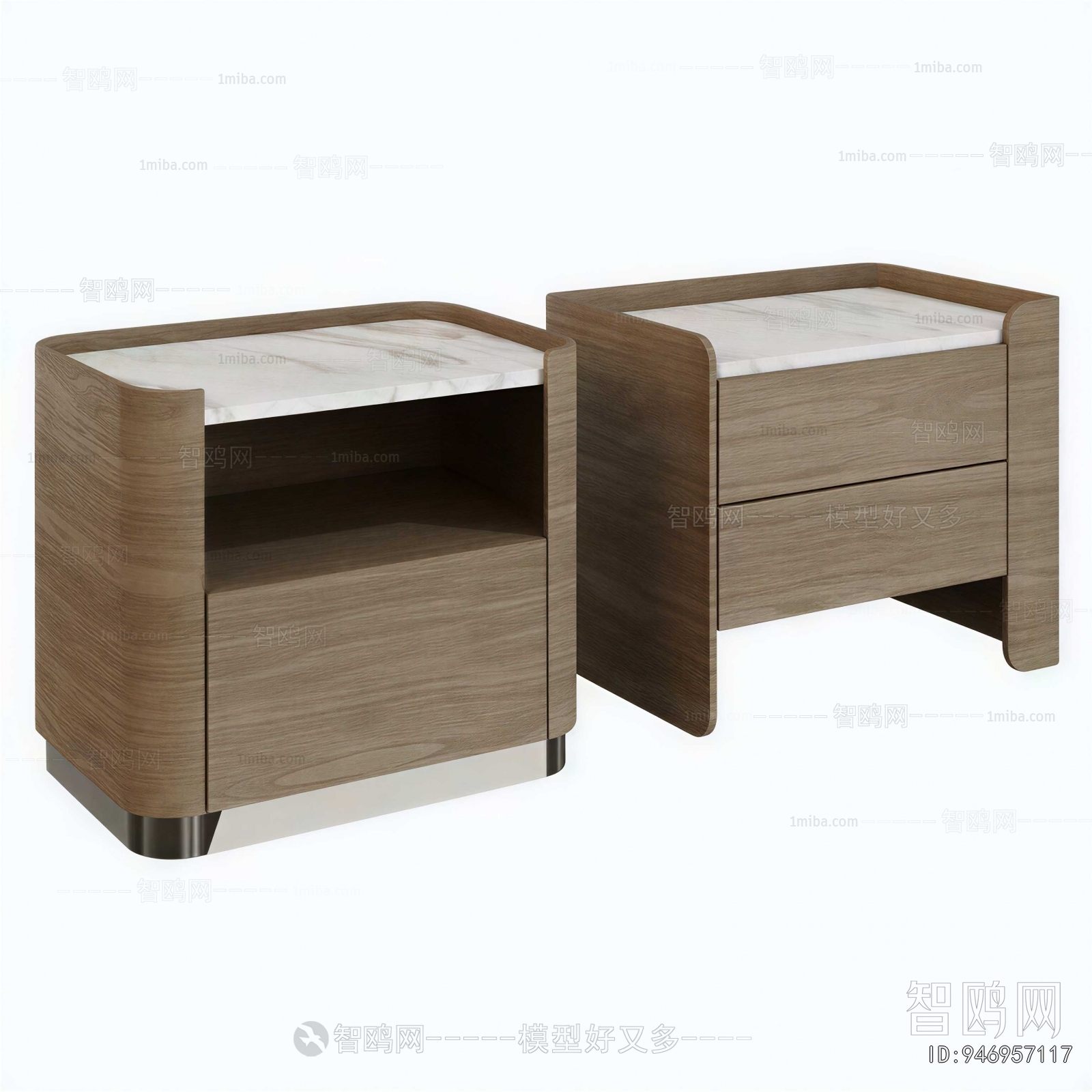 Modern Bedside Cupboard