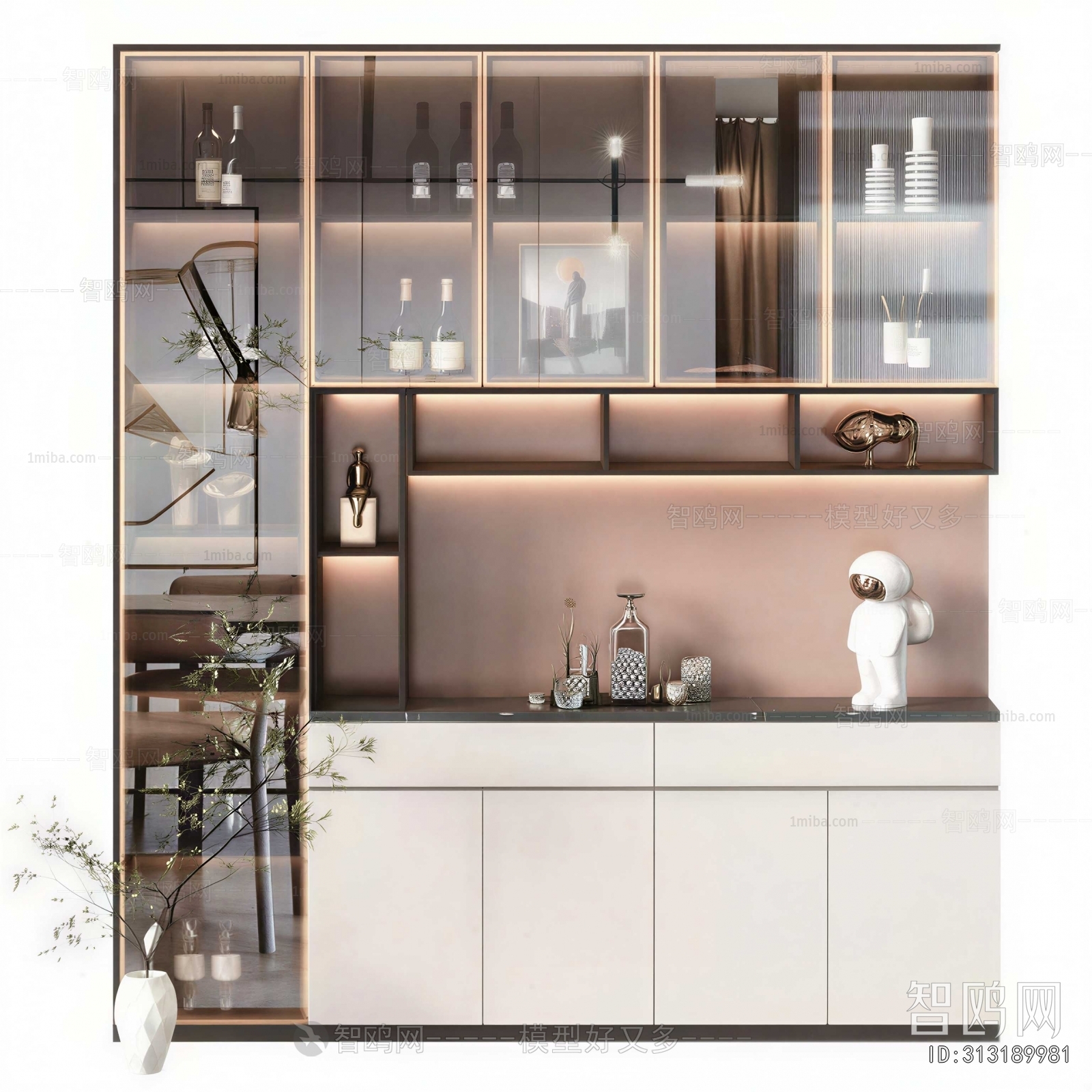 Modern Wine Cabinet