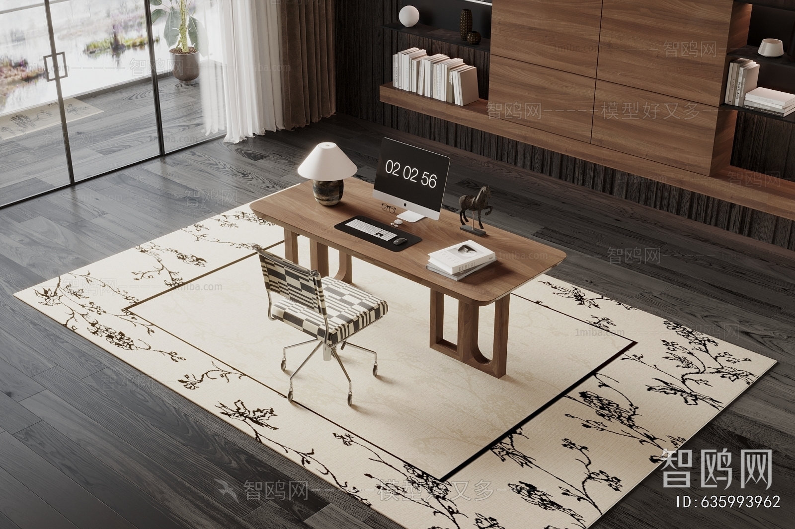 Modern Computer Desk And Chair