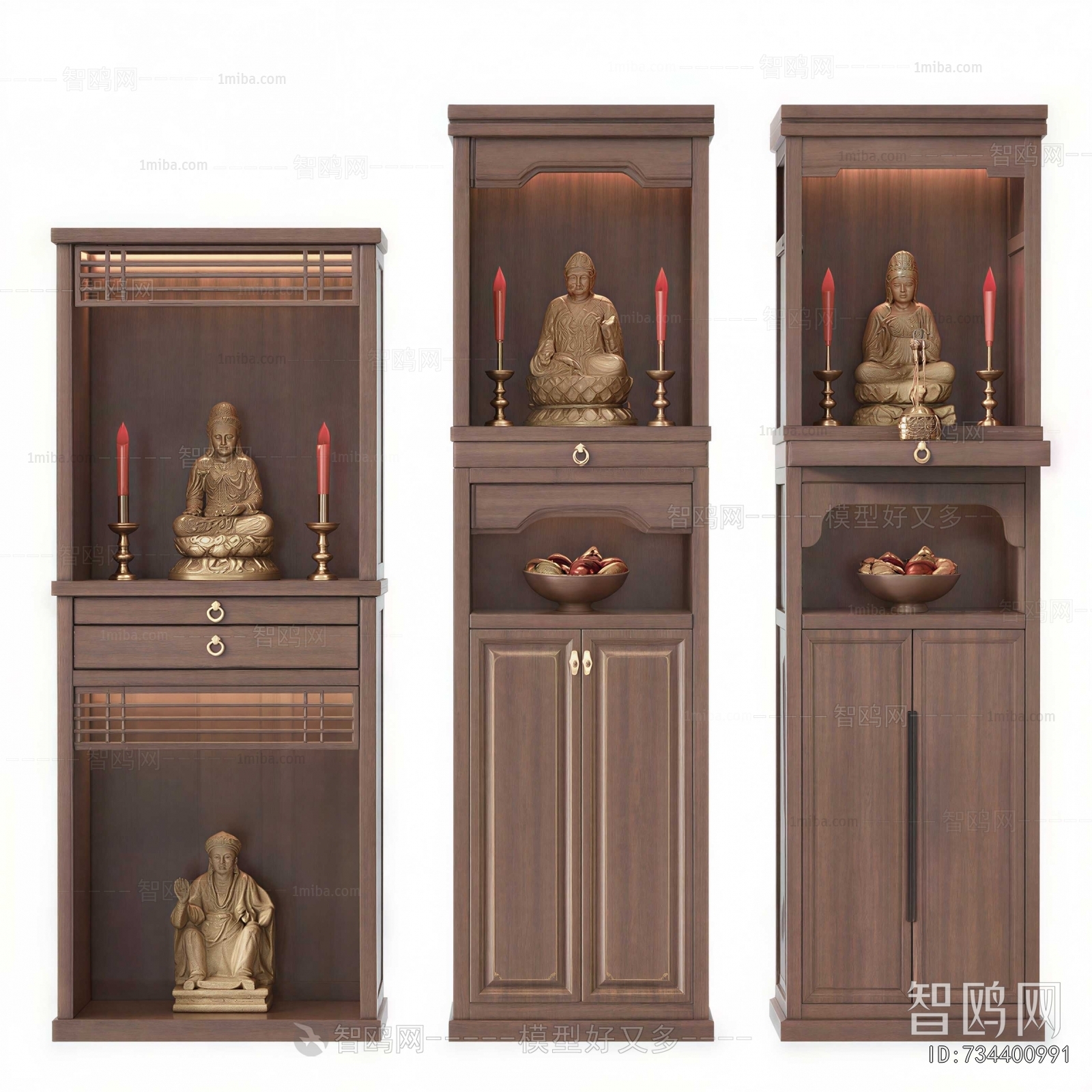 New Chinese Style Buddhist Niche