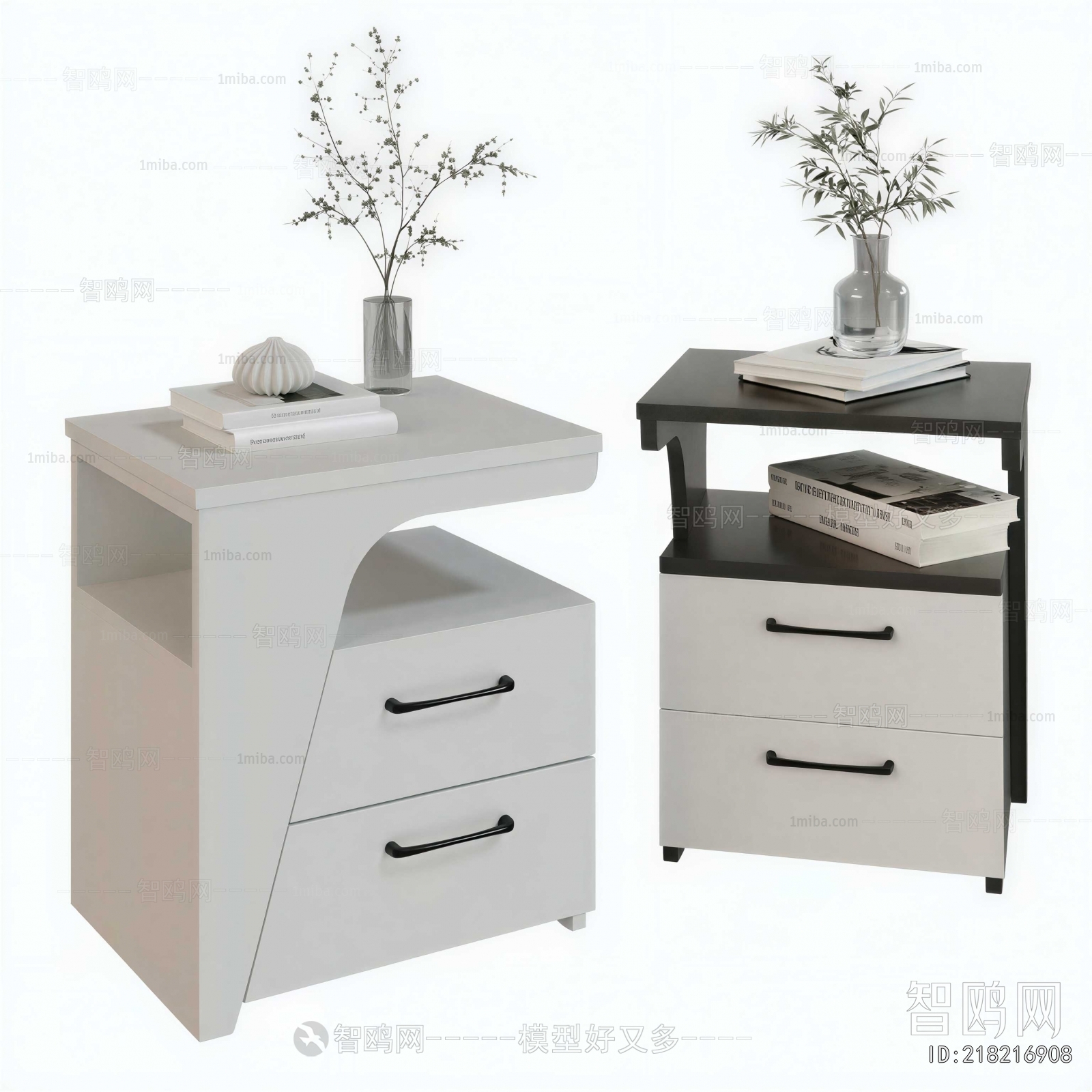 Modern Bedside Cupboard