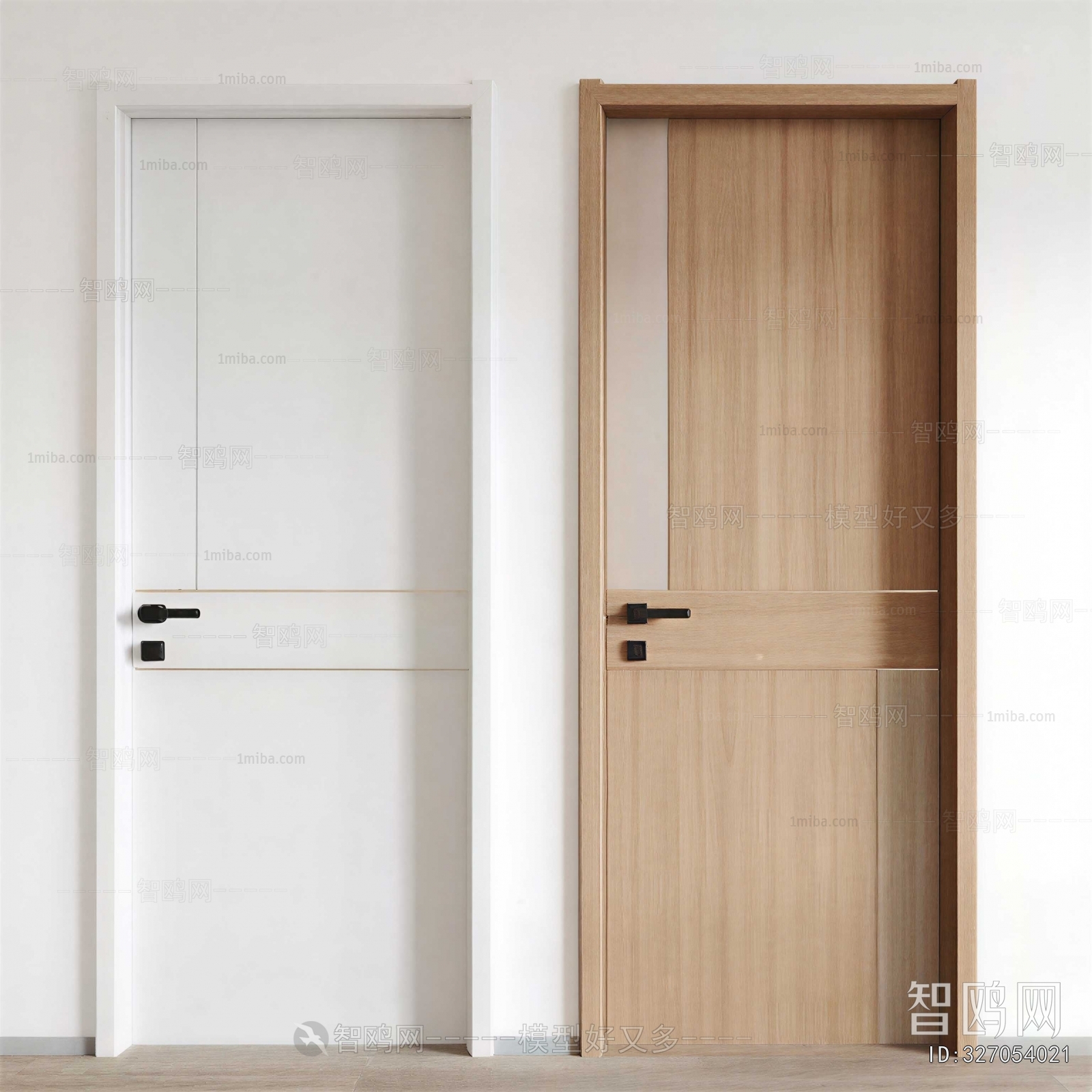 Modern Single Door