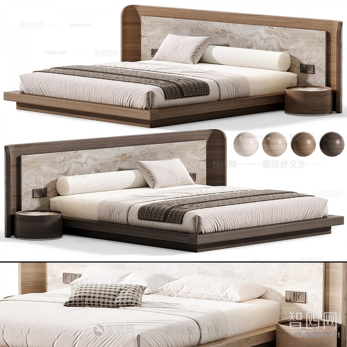 Modern Double Bed
