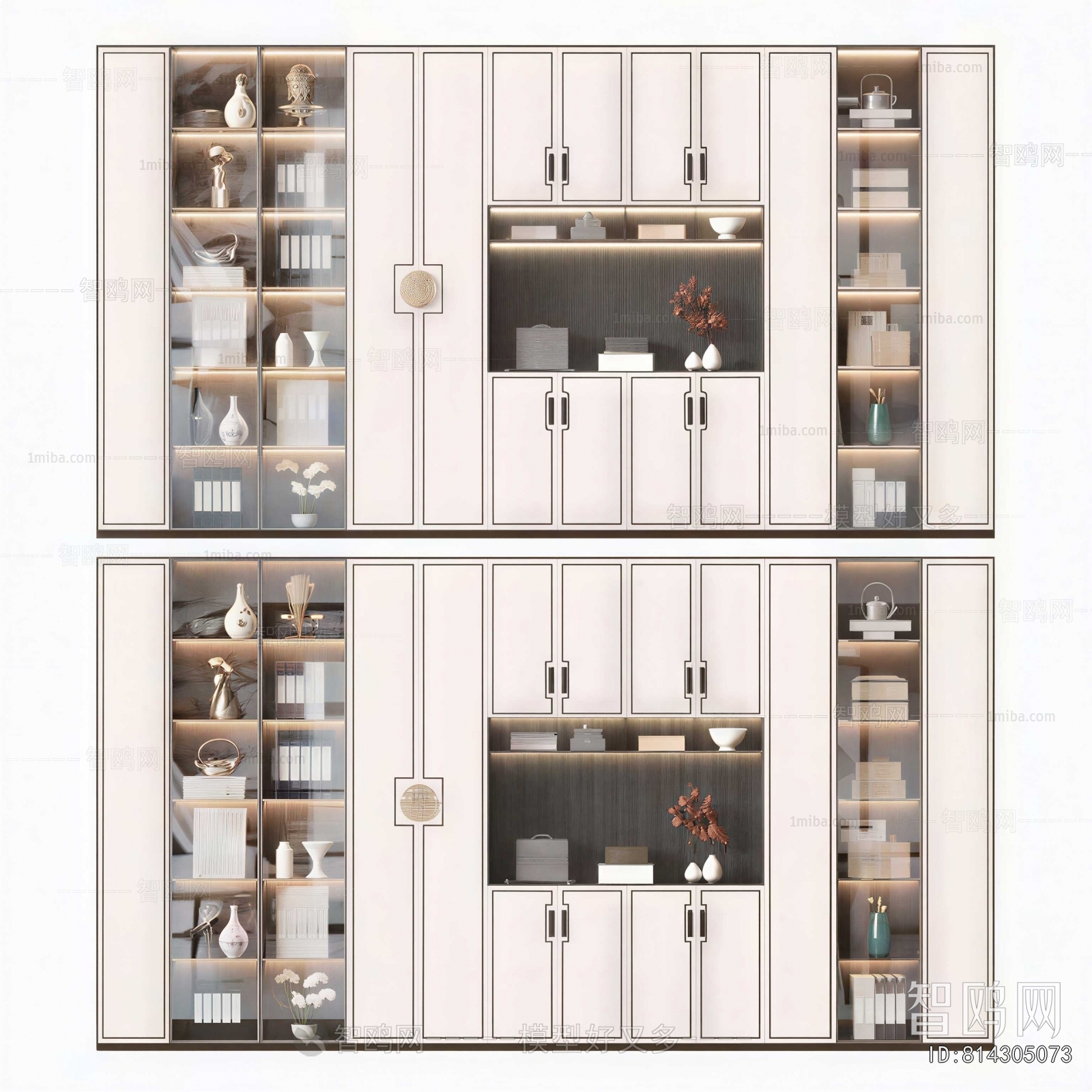 New Chinese Style Bookcase