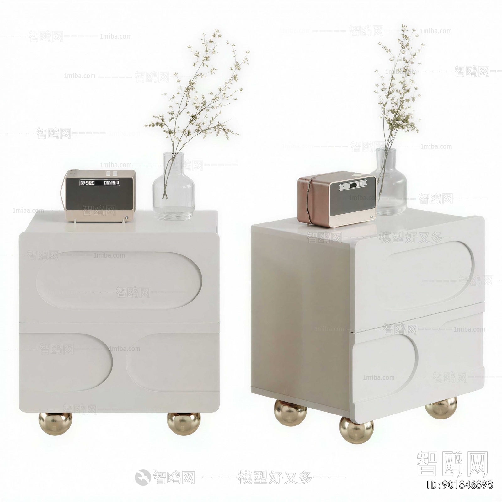 Modern Bedside Cupboard