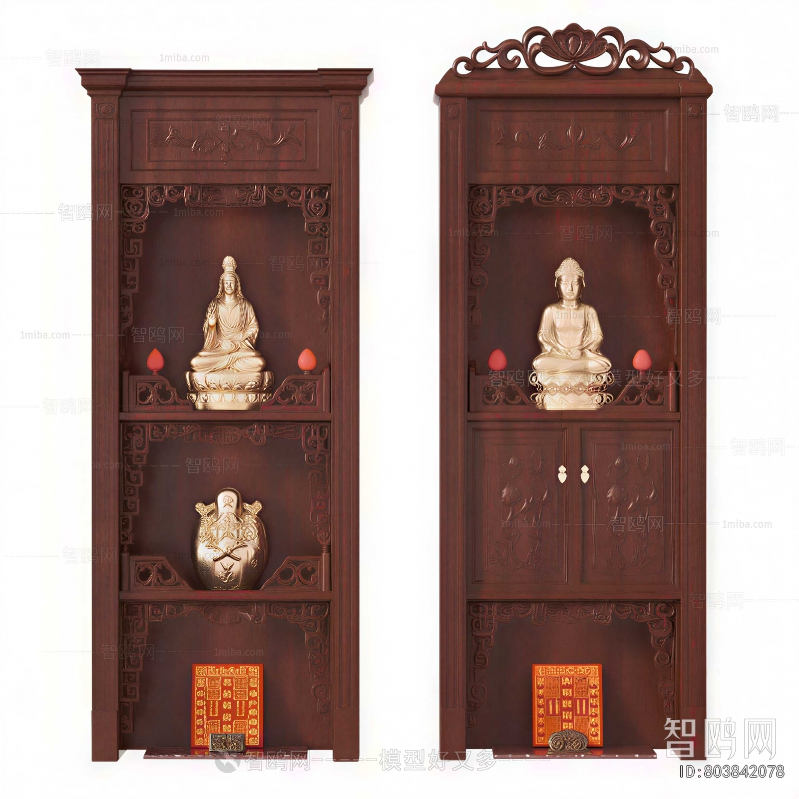 New Chinese Style Buddhist Niche