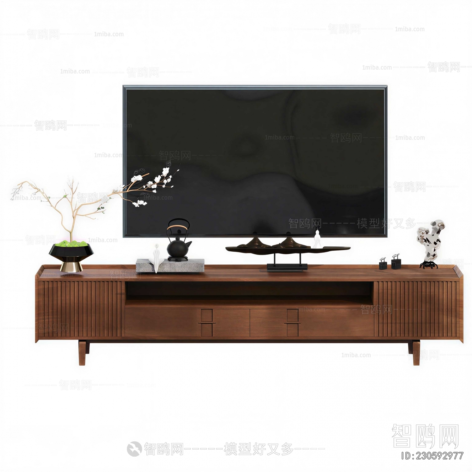 New Chinese Style TV Cabinet