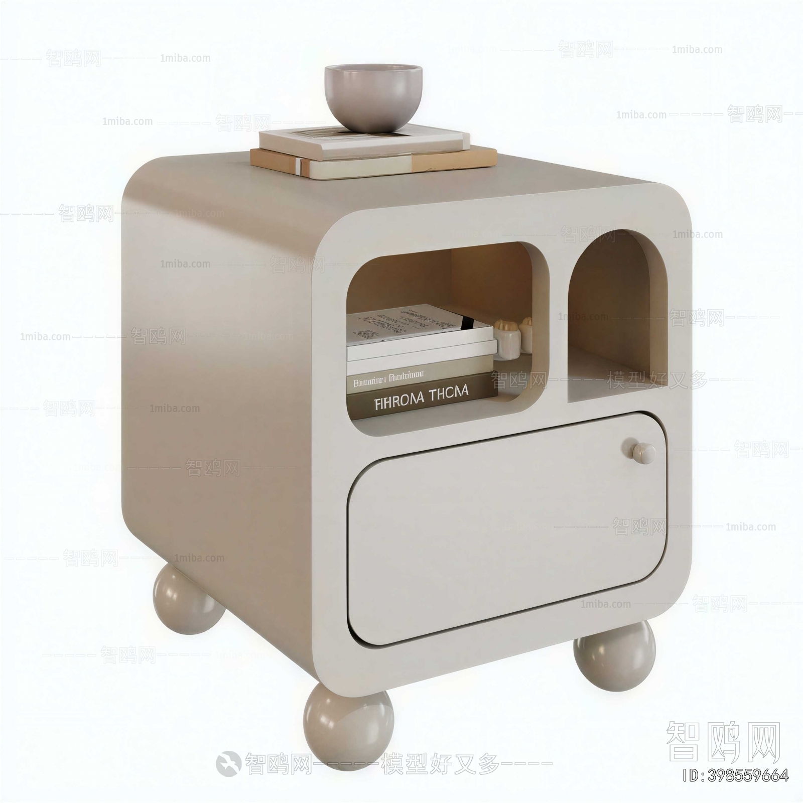 Modern Bedside Cupboard