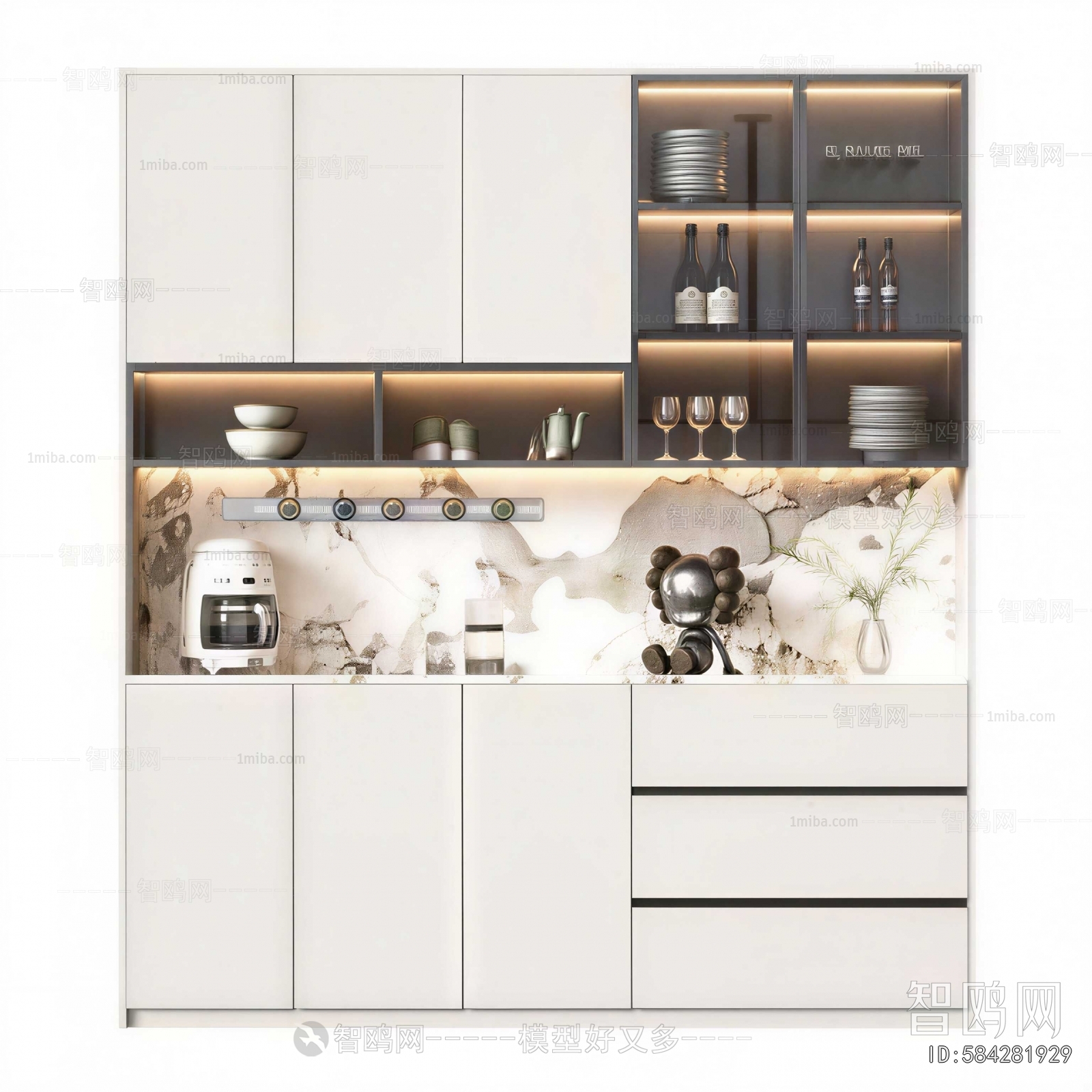 Modern Wine Cabinet