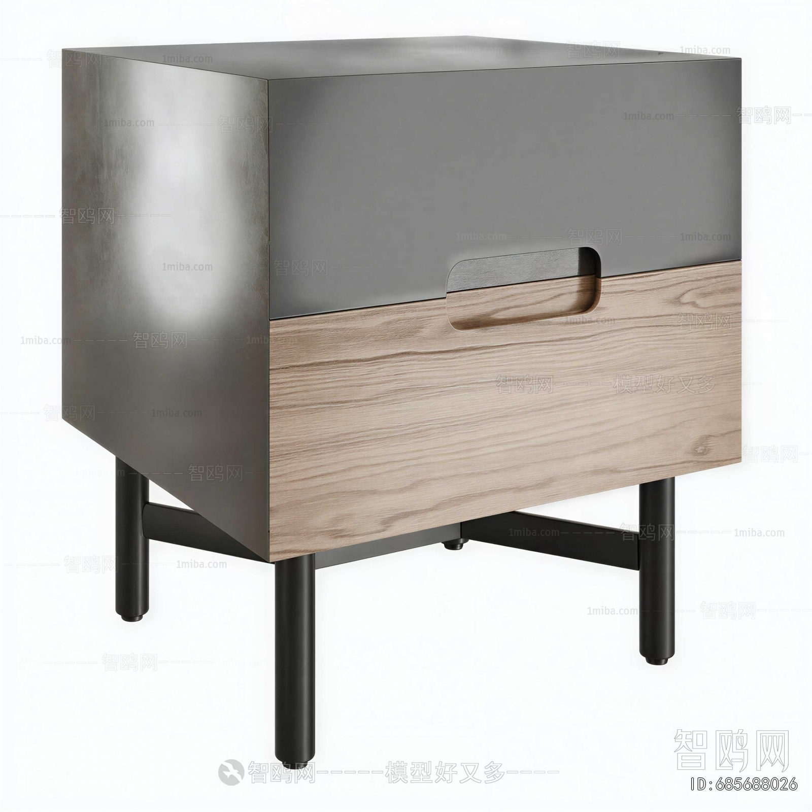 Modern Bedside Cupboard