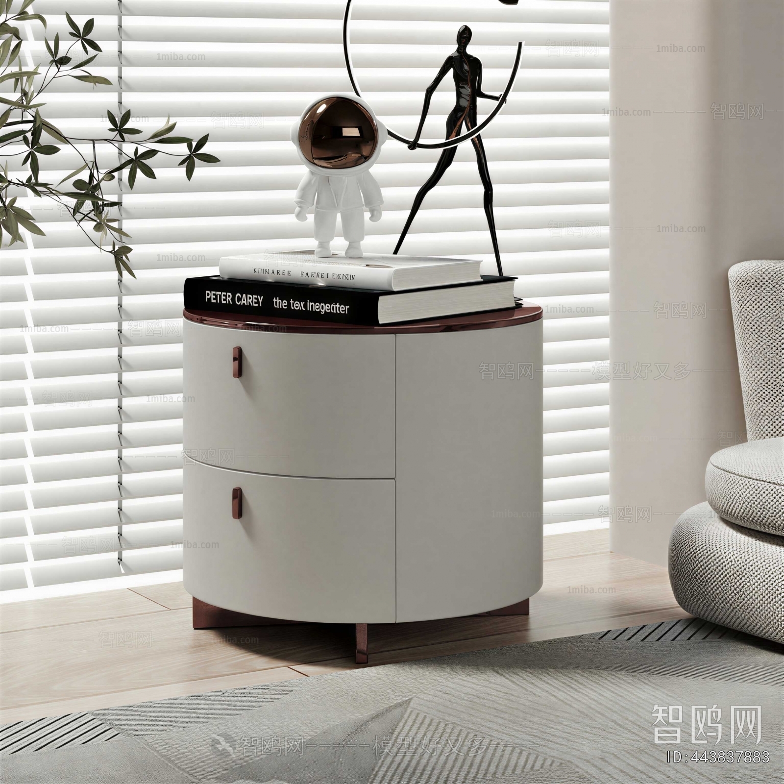 Modern Bedside Cupboard