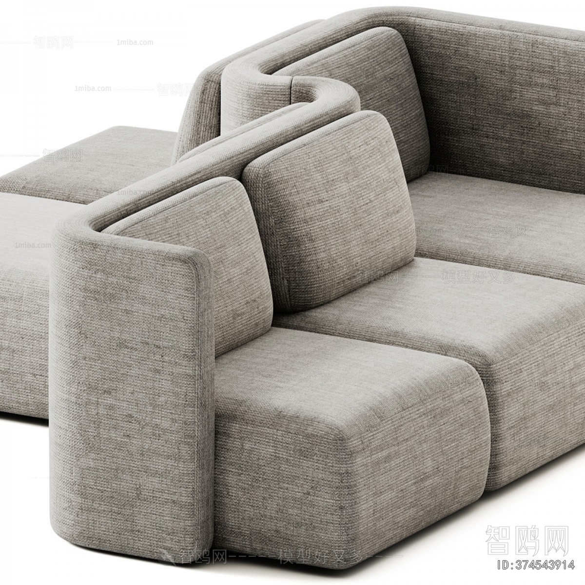 Modern Multi Person Sofa