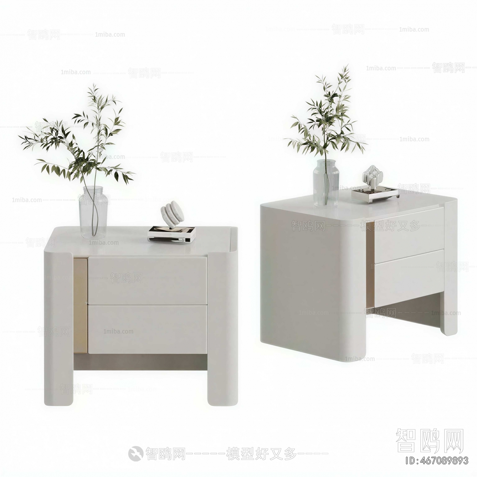 Modern Bedside Cupboard